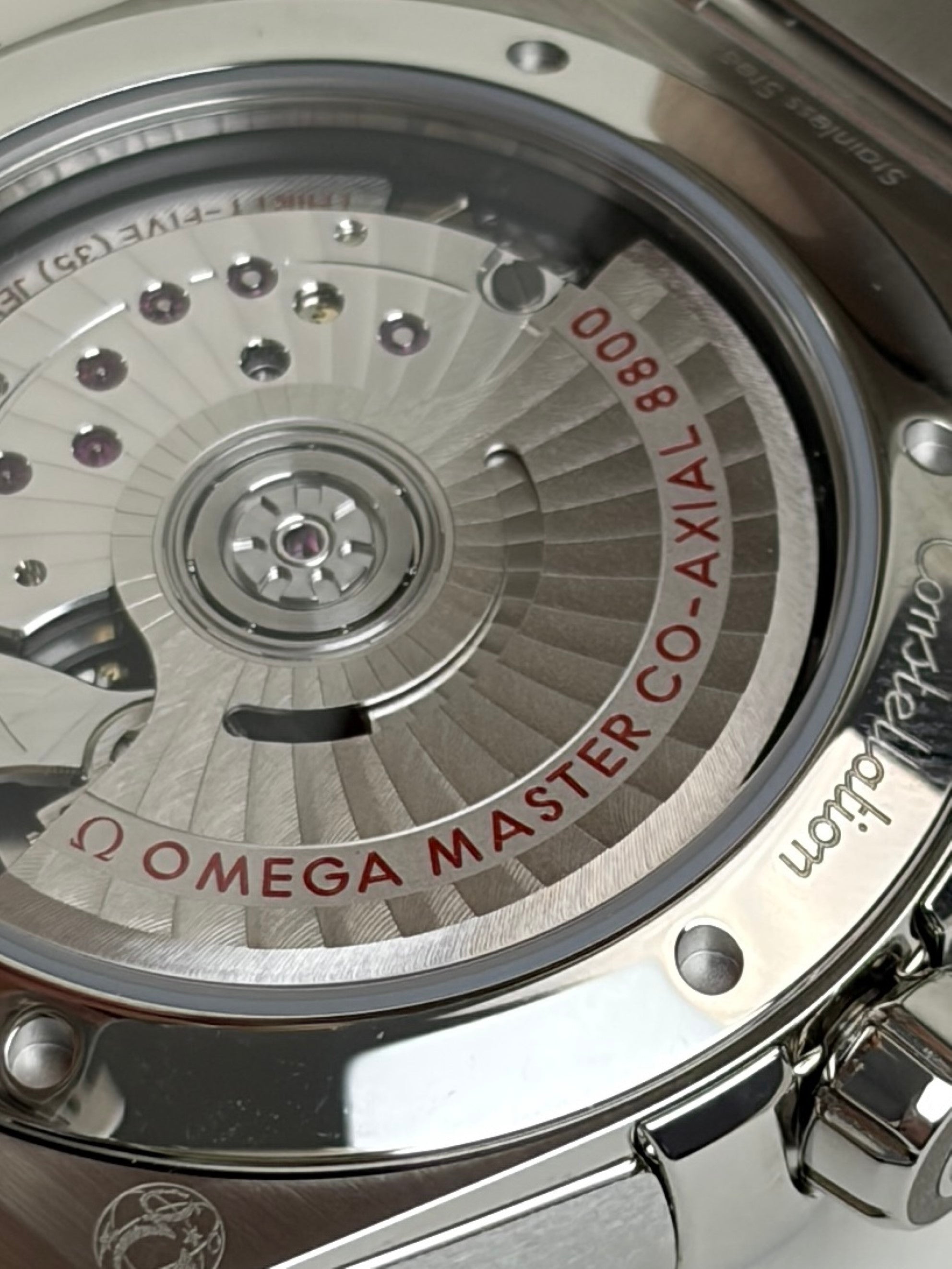 Omega Constellation 39 mm steel on steel