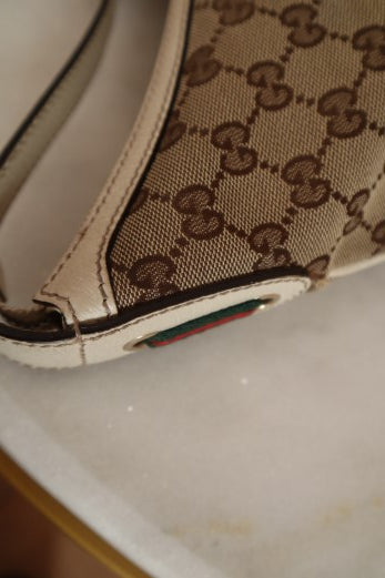 Gucci Bicolor Princy GG Hobo Bag