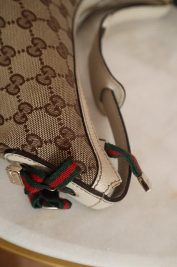 Gucci Bicolor Princy GG Hobo Bag