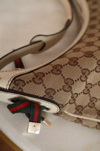 Gucci Bicolor Princy GG Hobo Bag