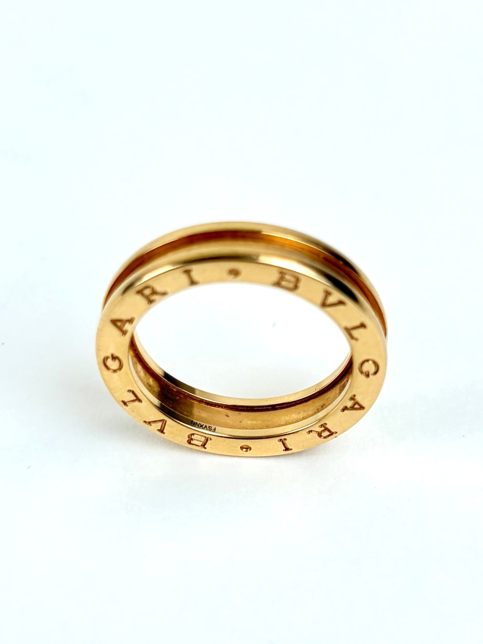 Bvlgari 18Krose Gold B. Zero 1 one Band Ring