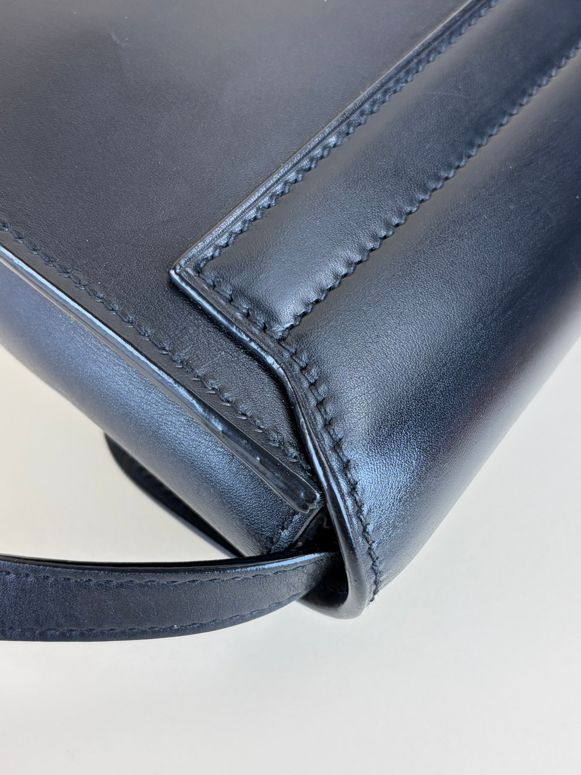 ysl black smooth calfskin small Kaja satchel