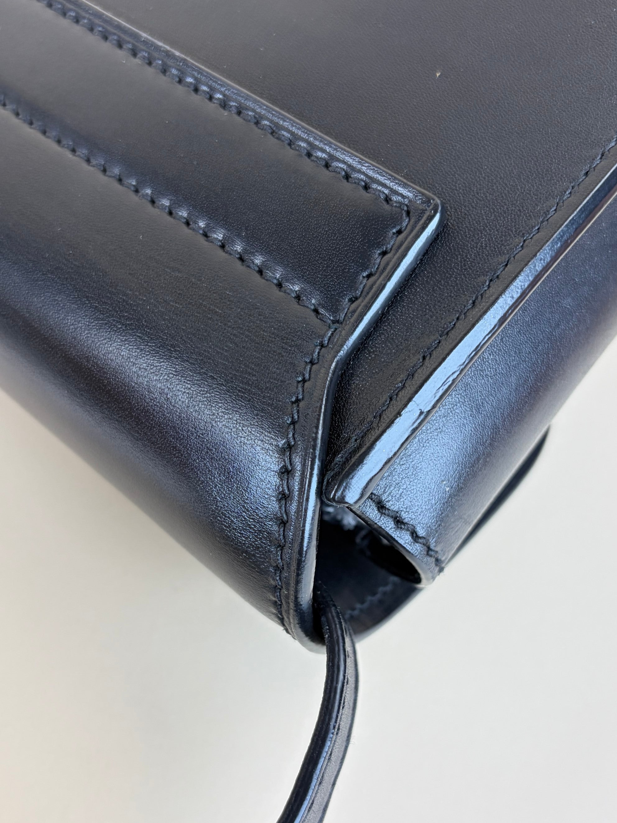 ysl black smooth calfskin small Kaja satchel