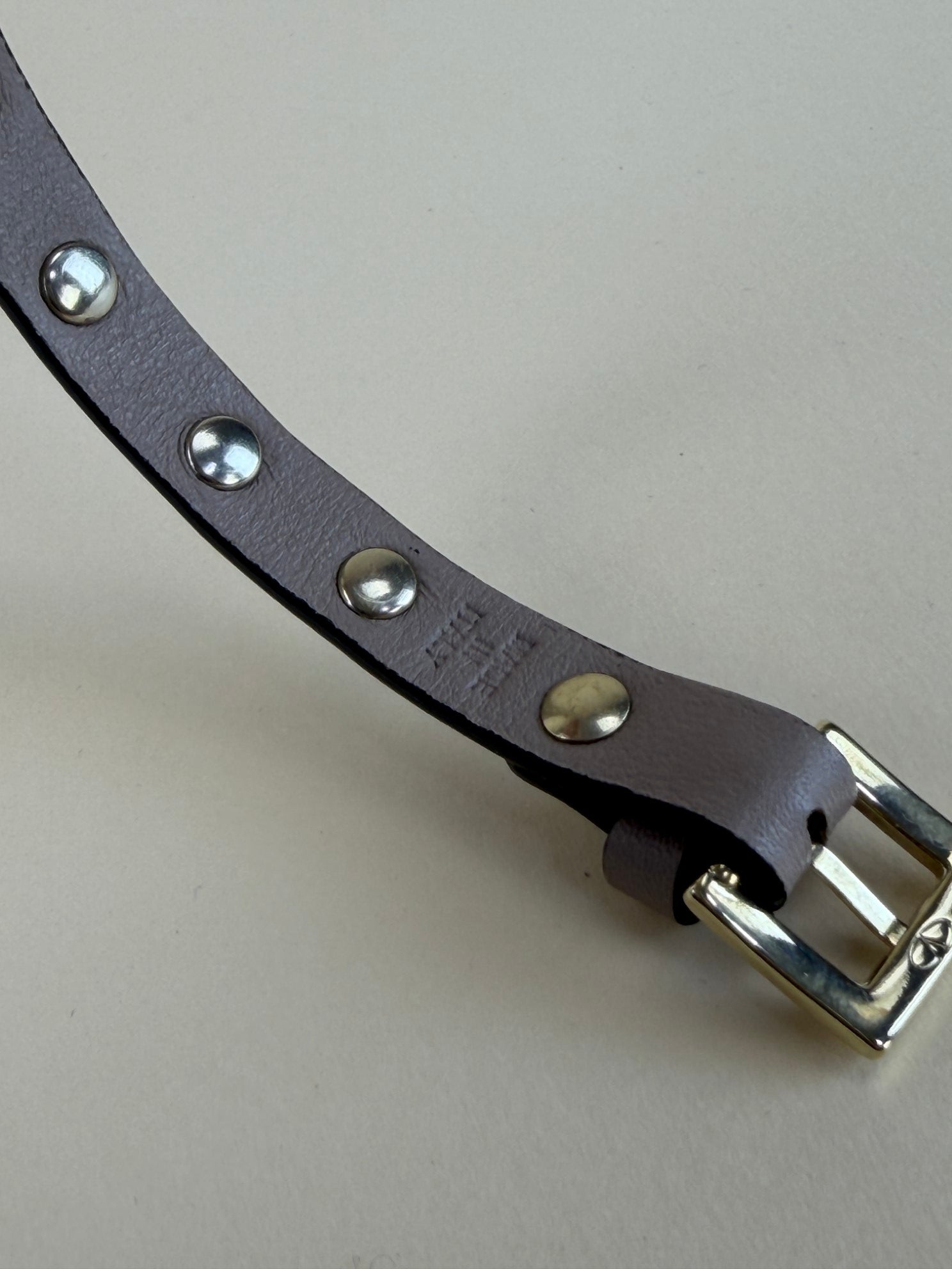 Valentino nude Silver Rockstud Bracelet