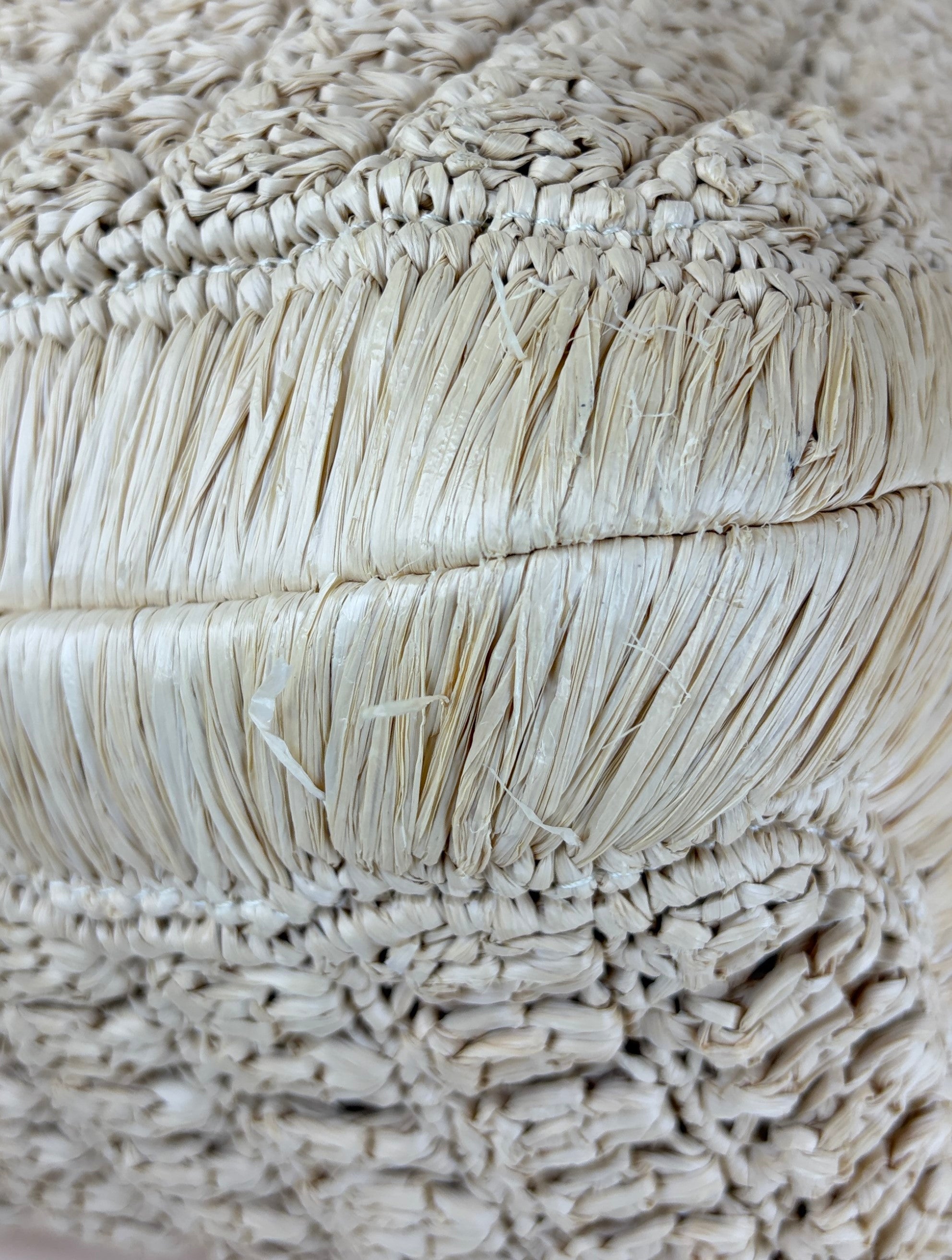 Valentino garavani natural beige raffia supervene in it tote bag