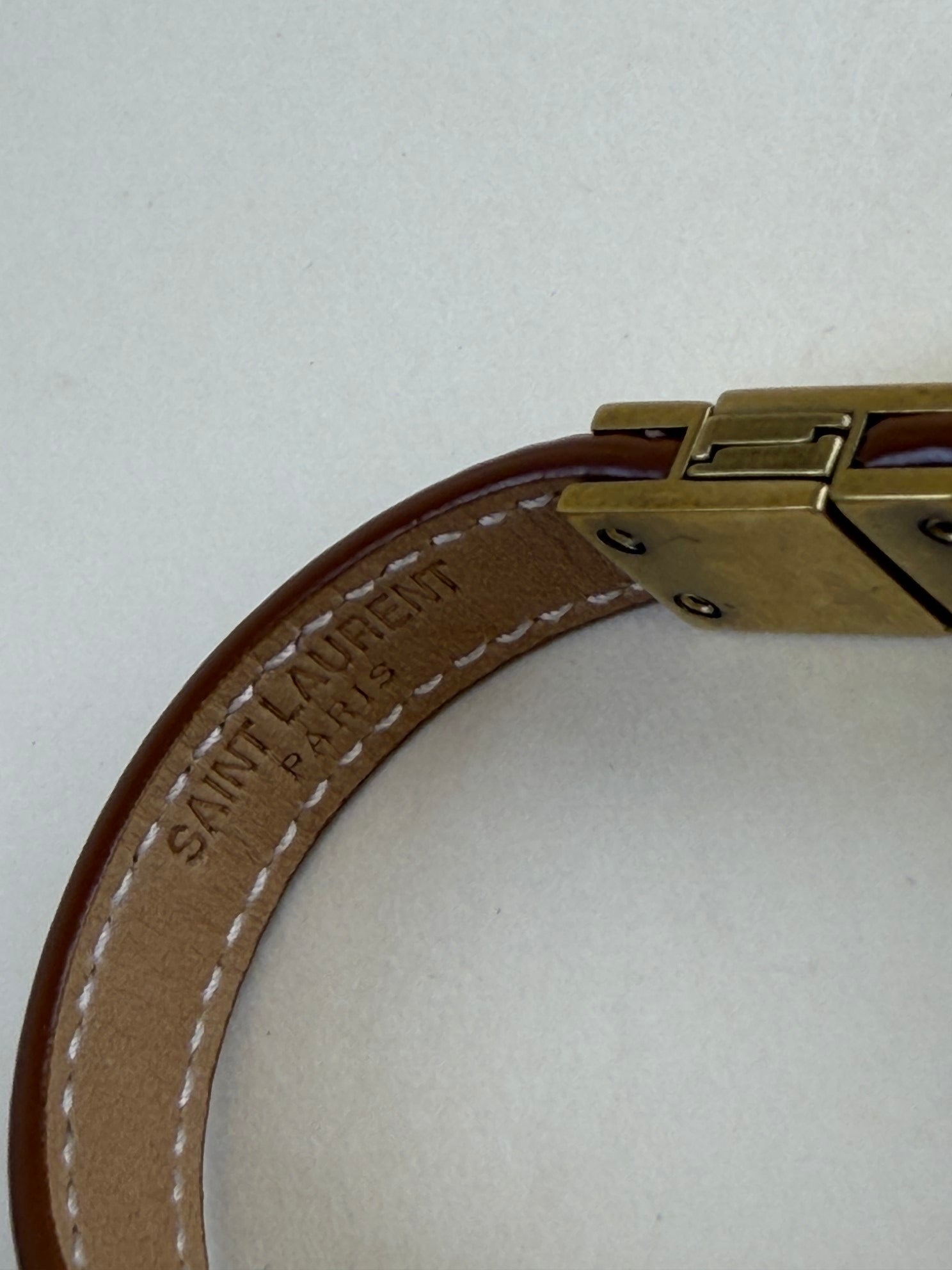 YSL Camel Cassandre Bracelet