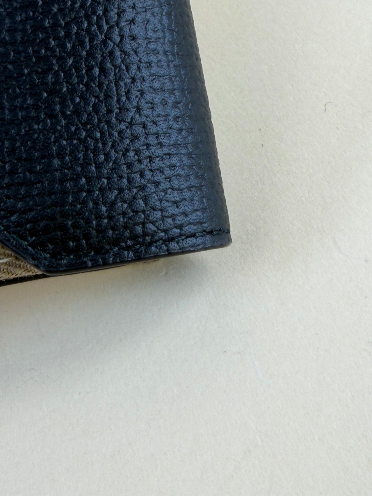 Burberry Black House Check Lila Compact Mini Trifold Wallet