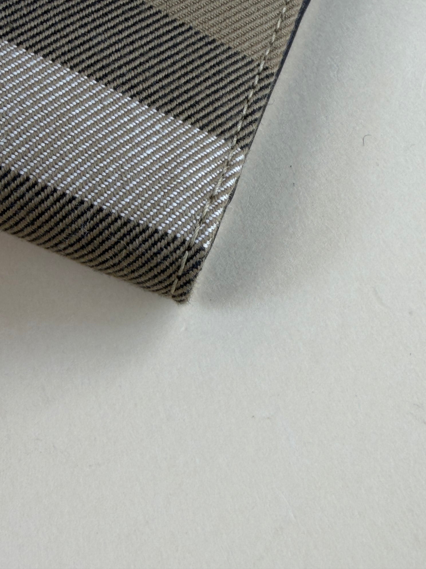 Burberry Black House Check Lila Compact Mini Trifold Wallet