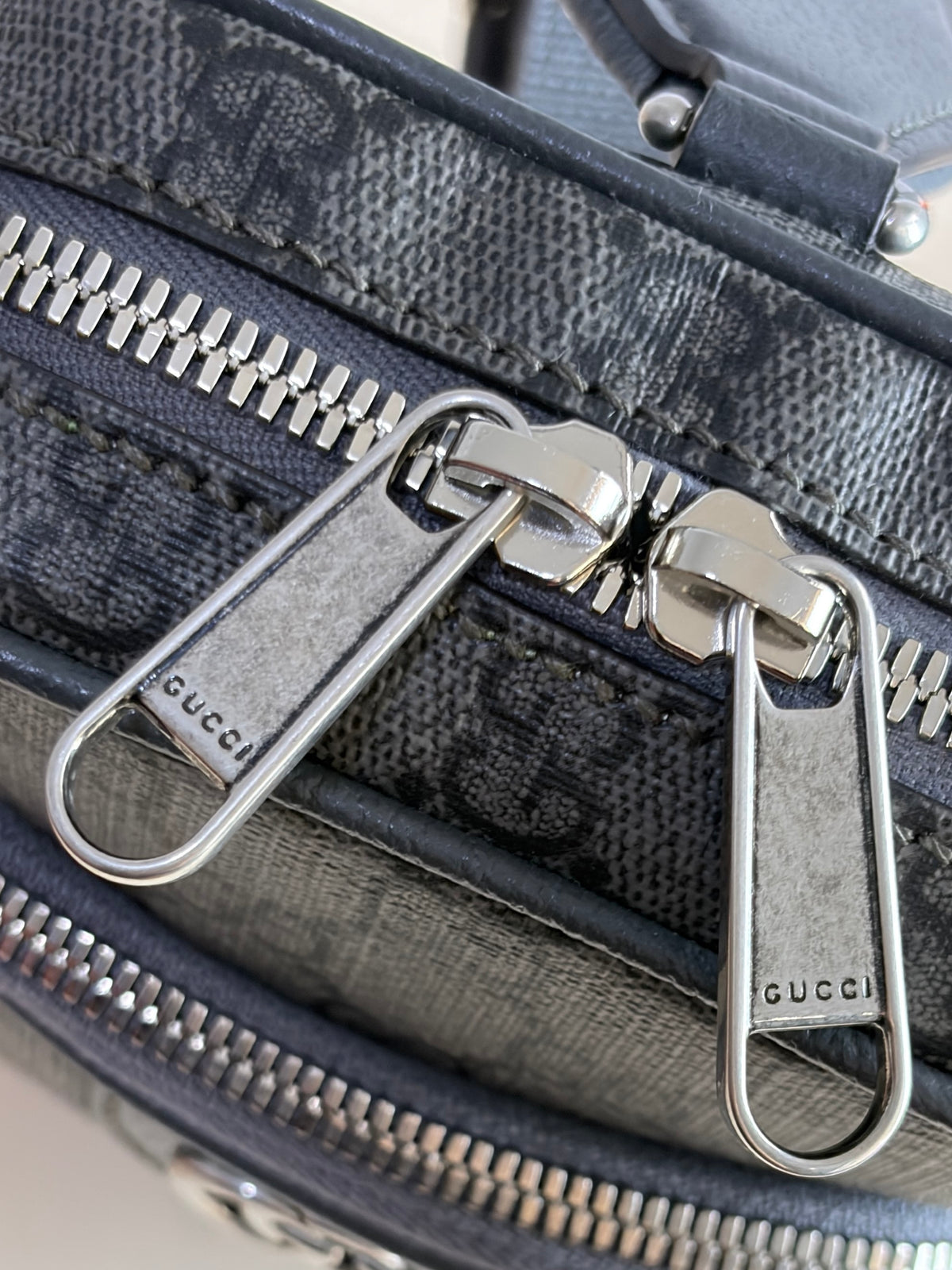 Gucci grey gg supreme ophedia mini