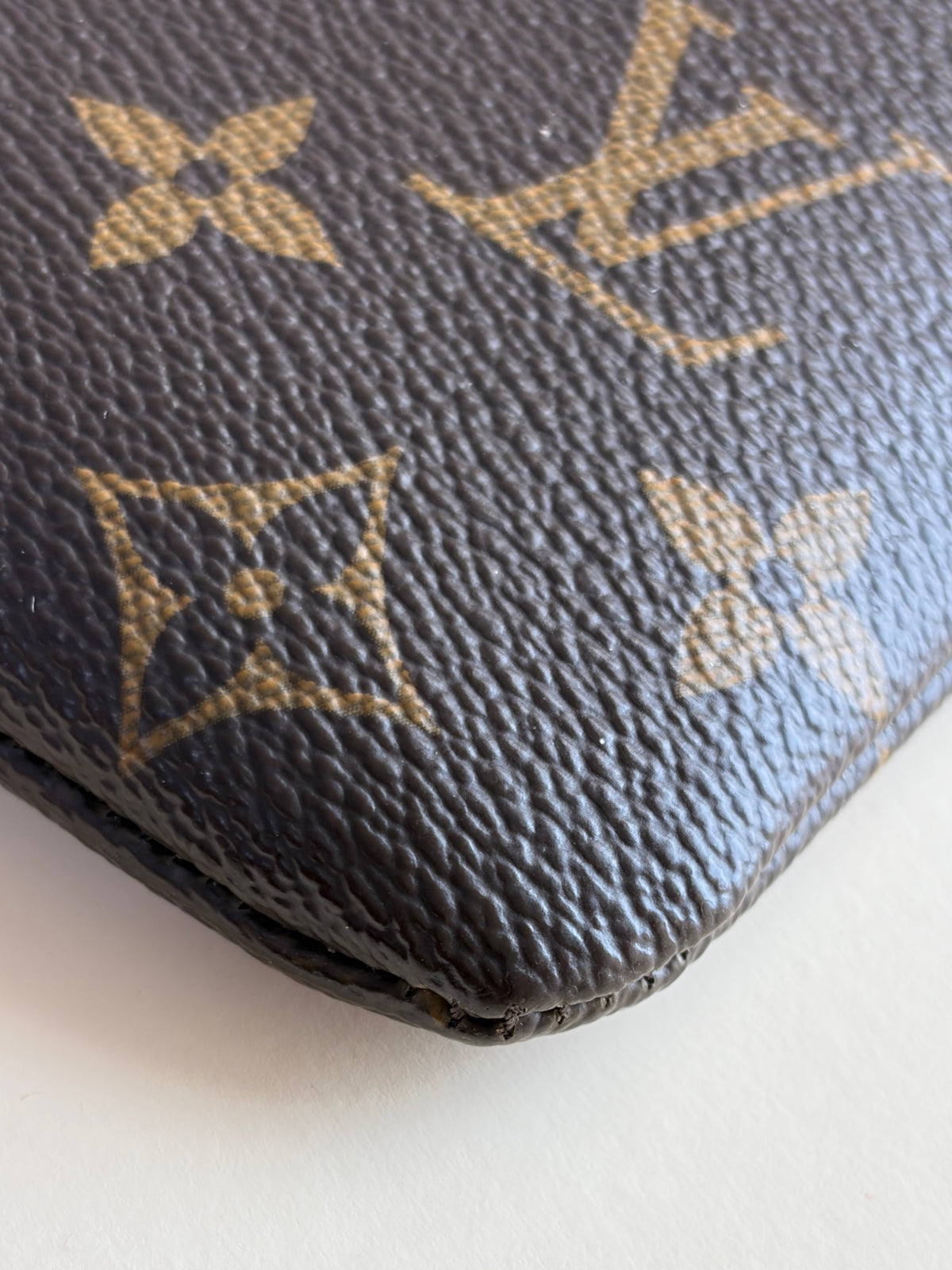Louis Vuitton Black Monogram canvas daily pouch