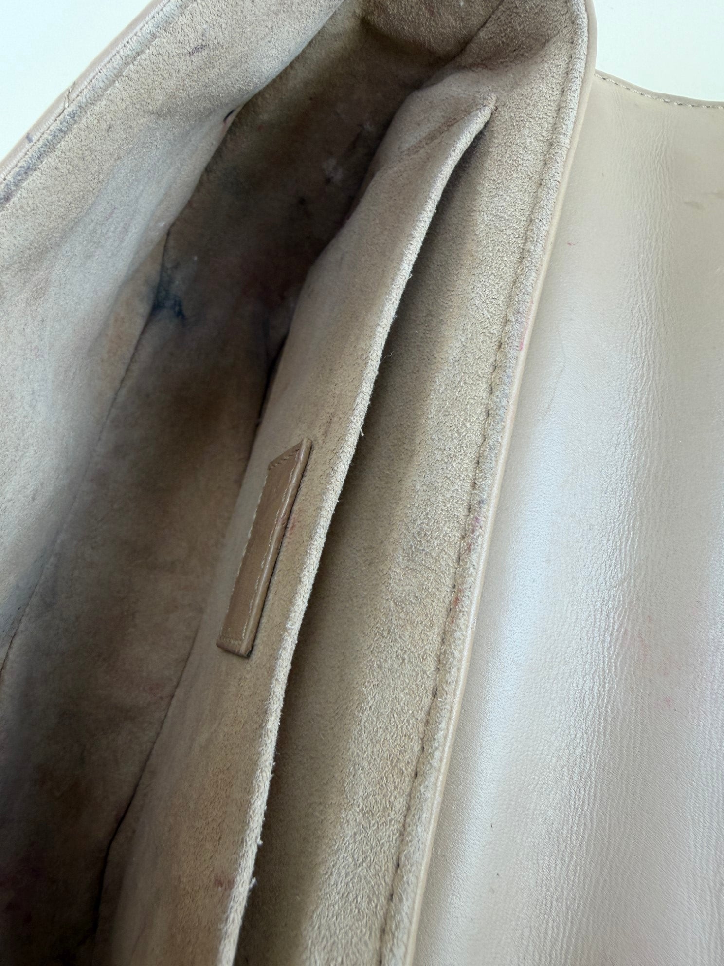 Louis Vuitton Beige New Wave Chain MM Shoulder Bag