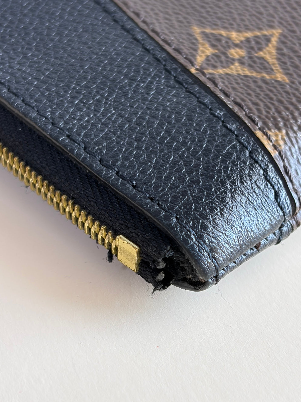 Louis Vuitton Black Monogram canvas daily pouch