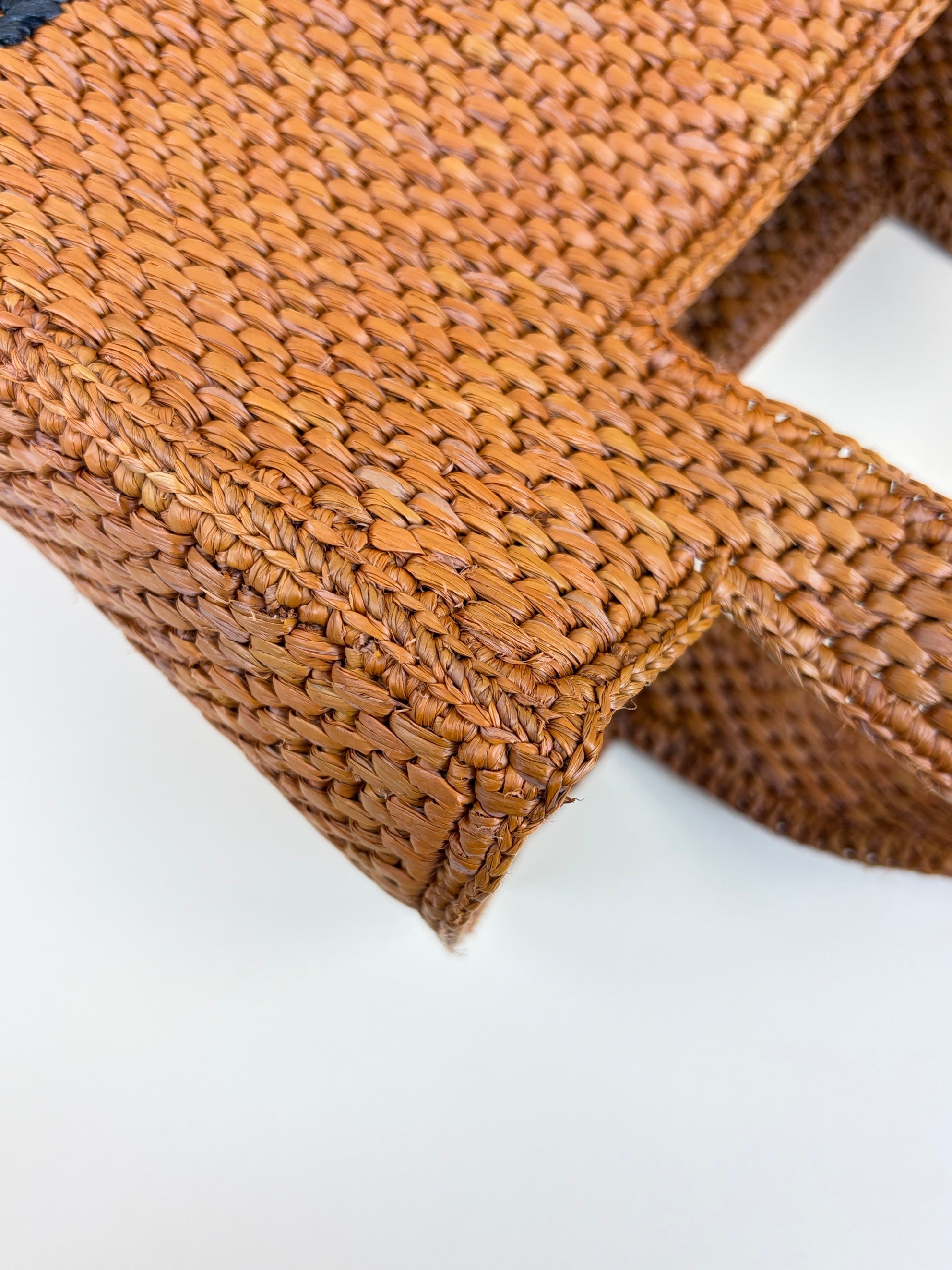 Loewe Bicolor Paula's Ibiza Raffia Tote Bag