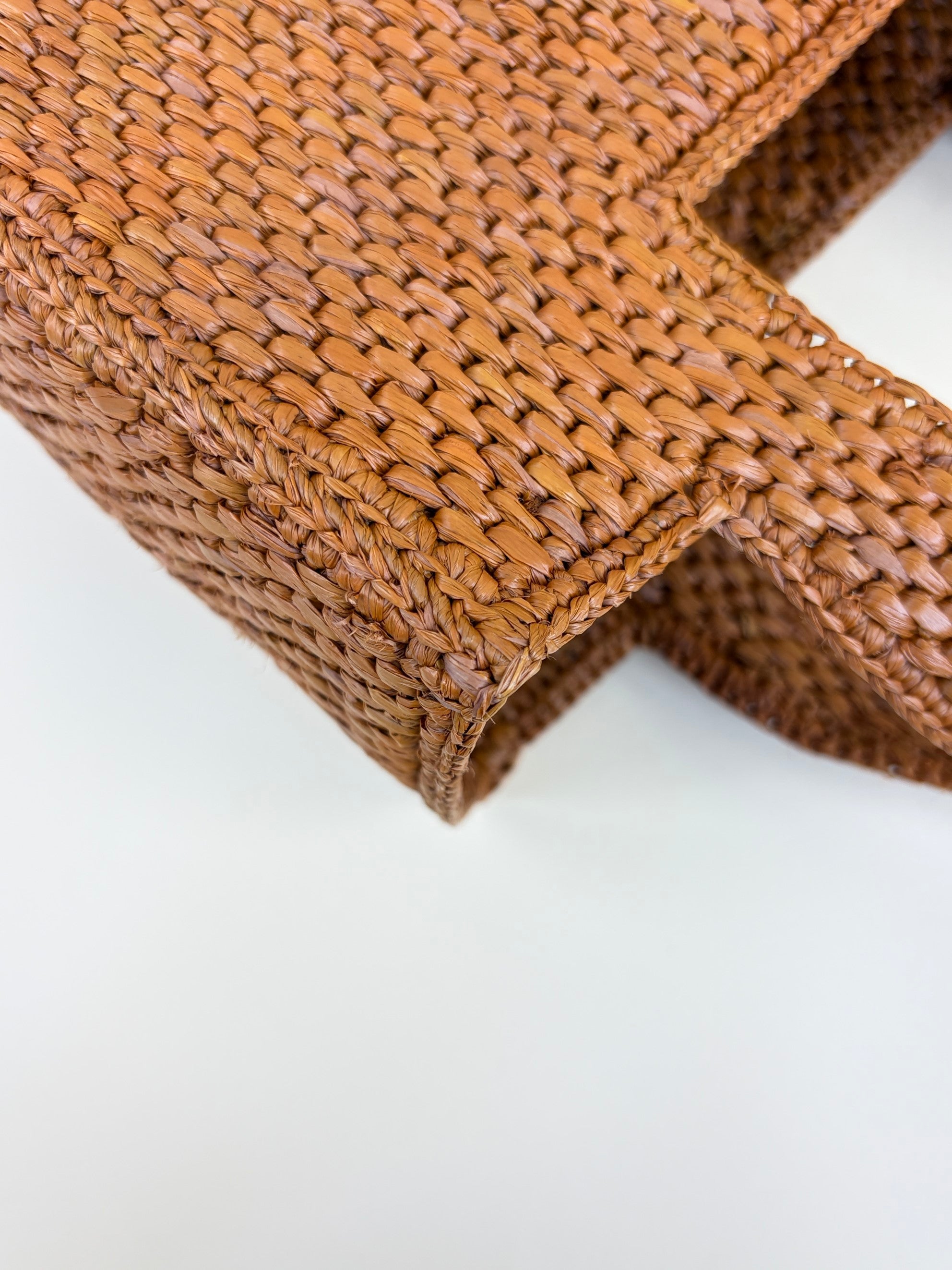 Loewe Bicolor Paula's Ibiza Raffia Tote Bag