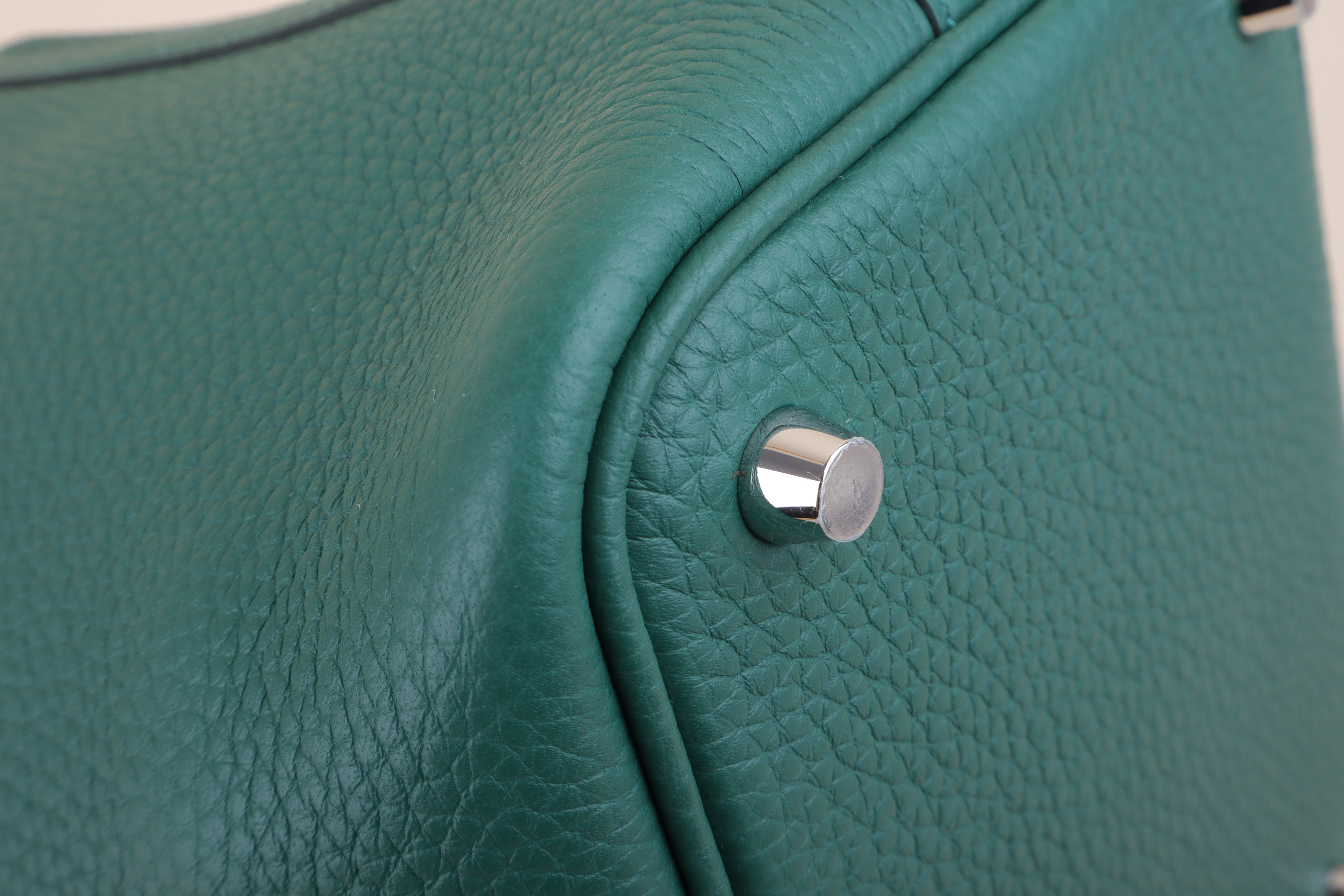 Hermes Vert Moyen Picotin Lock 18 Bag