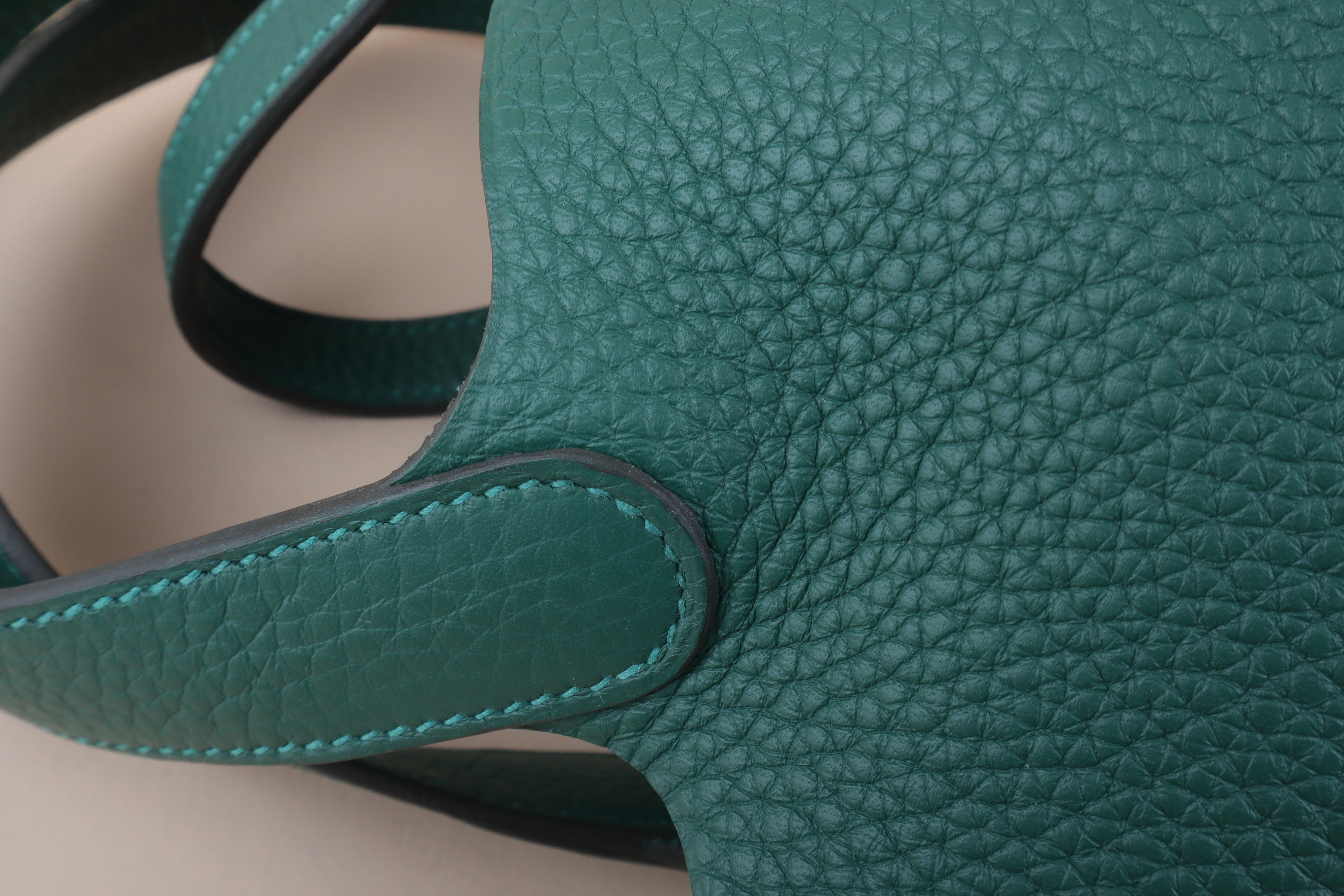 Hermes Vert Moyen Picotin Lock 18 Bag