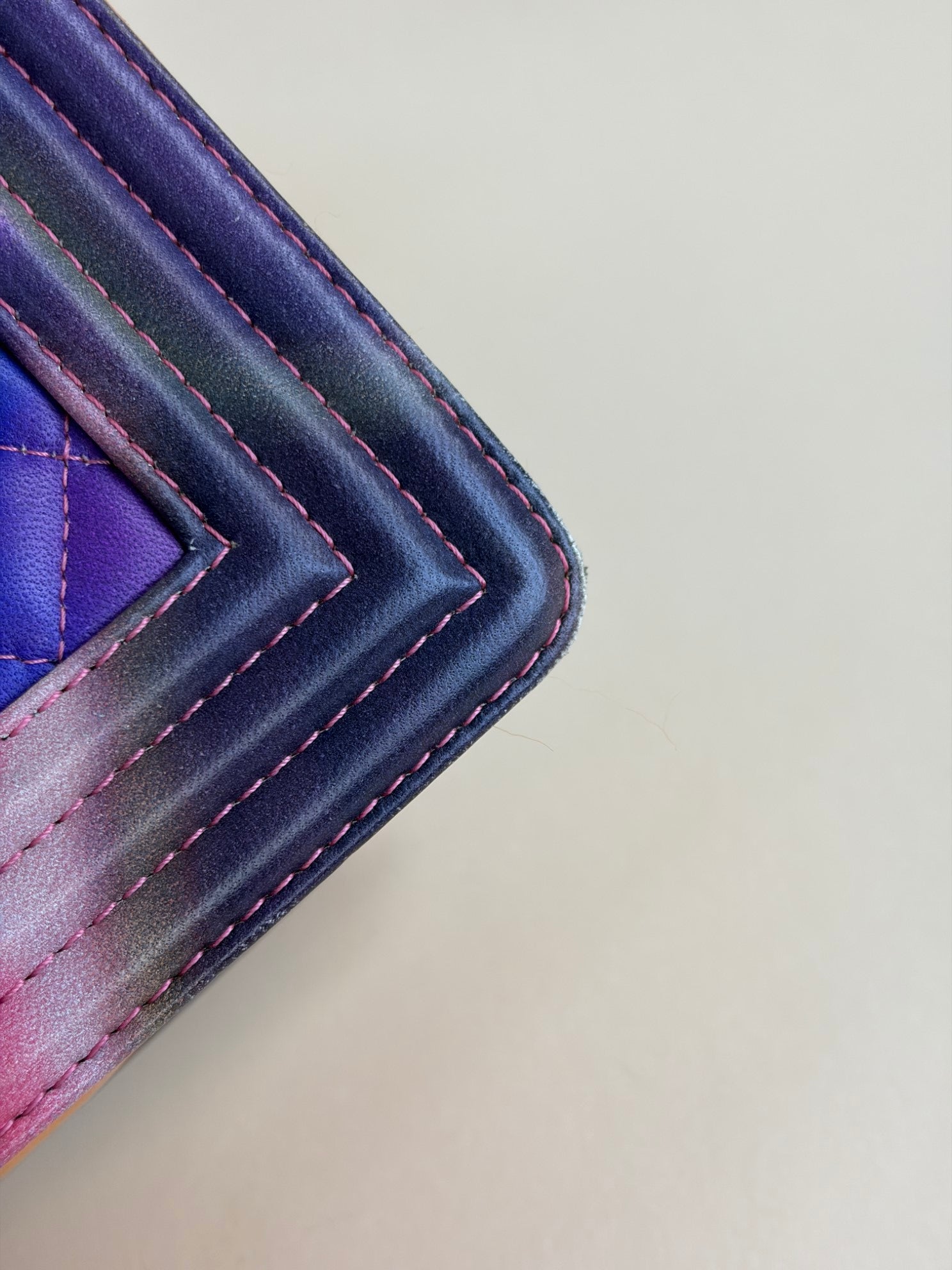 Chanel  BOY LIMITTED EDITTION PRINTED LAMBSKIN FLOWER CHAIN