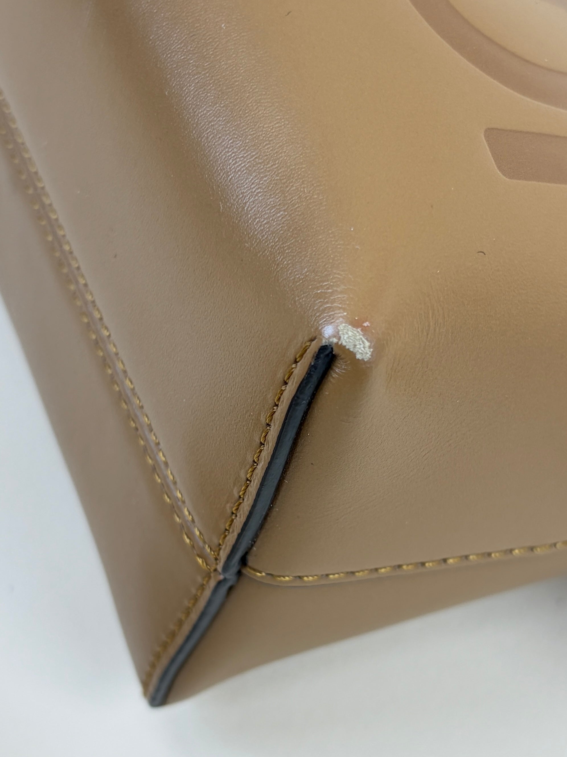 Fendi Beige By The Way leather Mini Bag