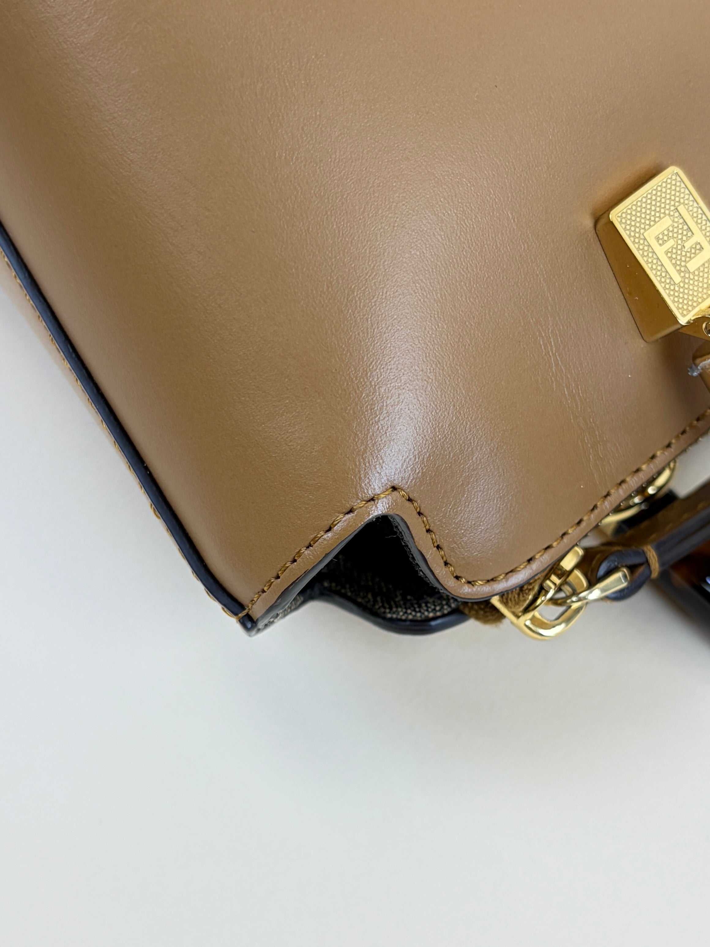Fendi Beige By The Way leather Mini Bag
