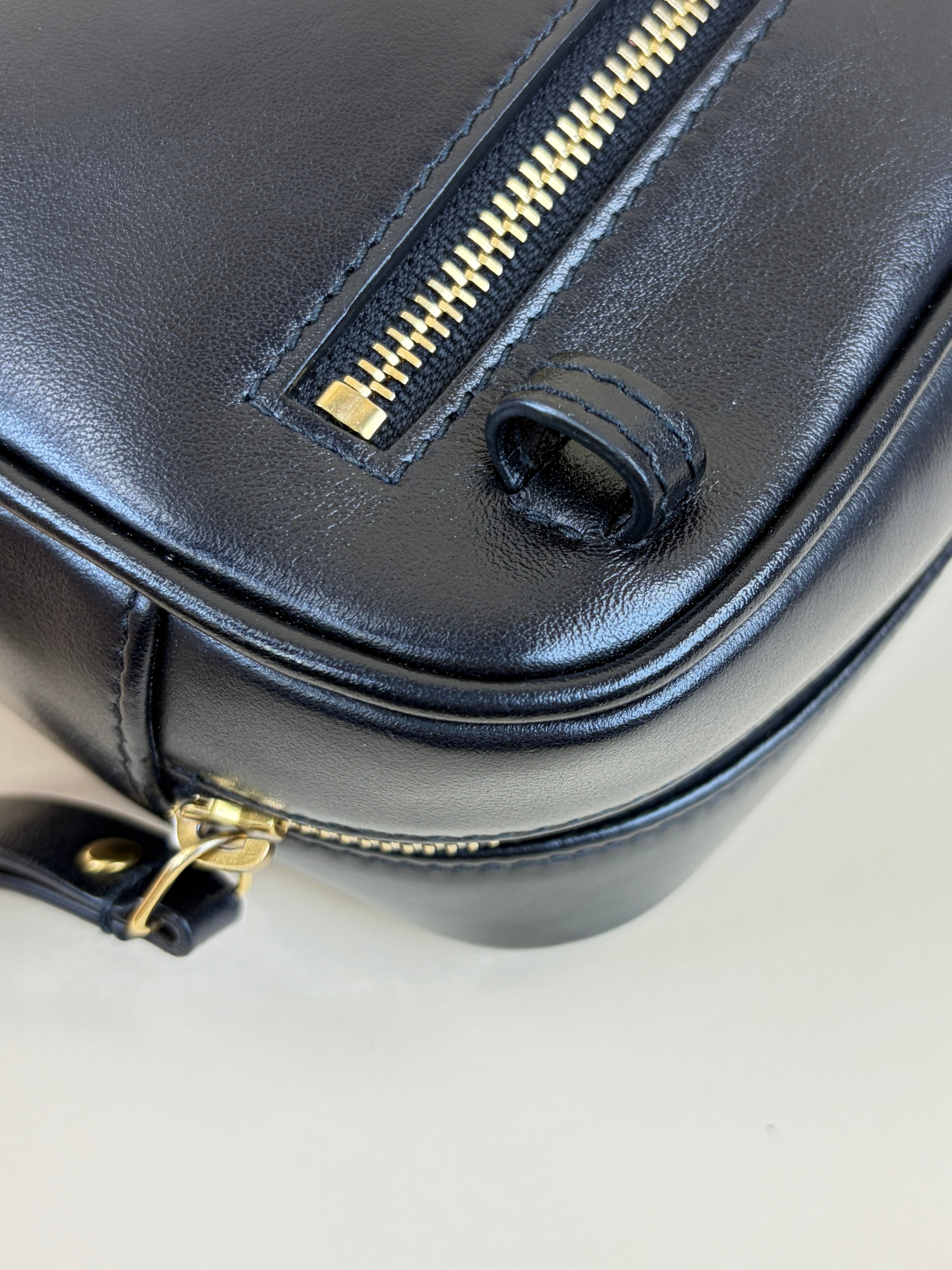 YSL Black quilted Lou Belt Bag