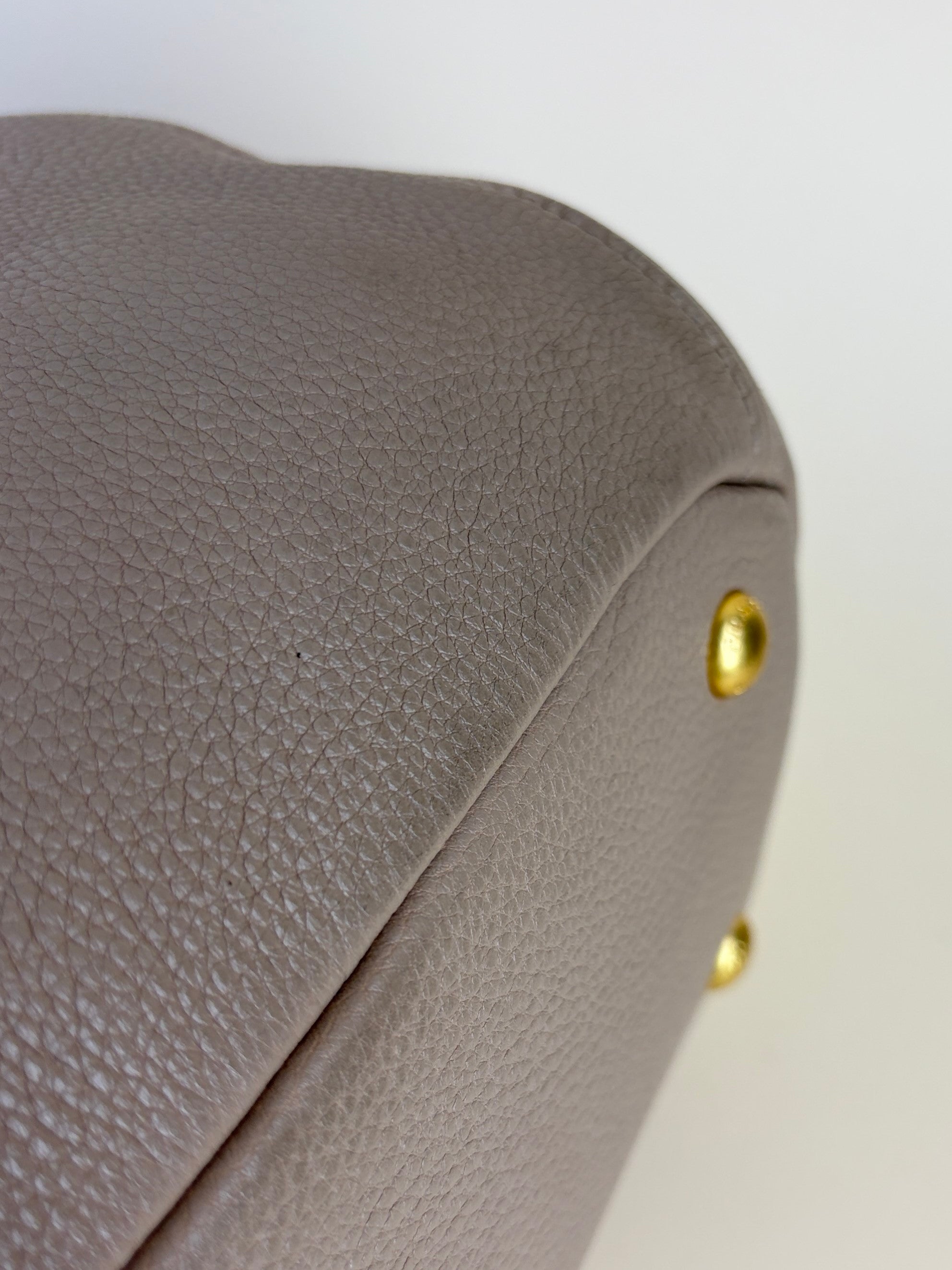 Prada cammeo vitello phenix tote bag