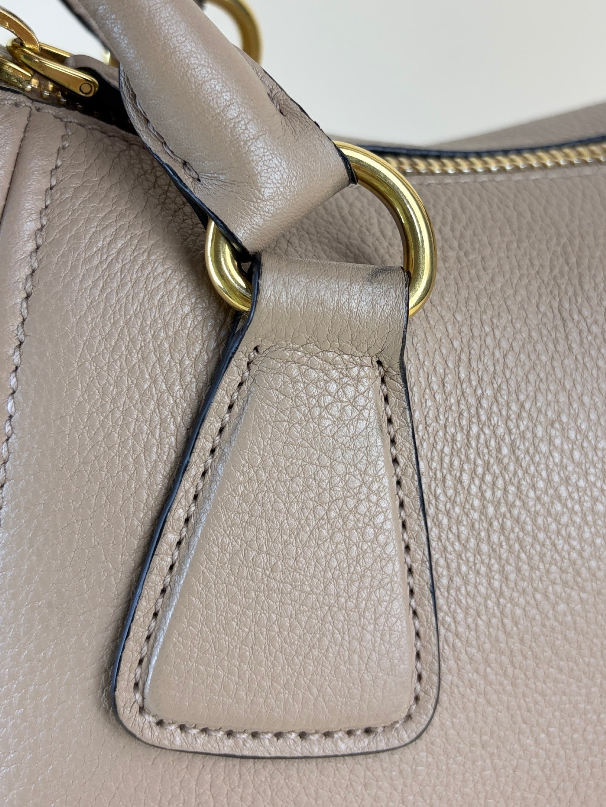 Prada cammeo vitello phenix tote bag