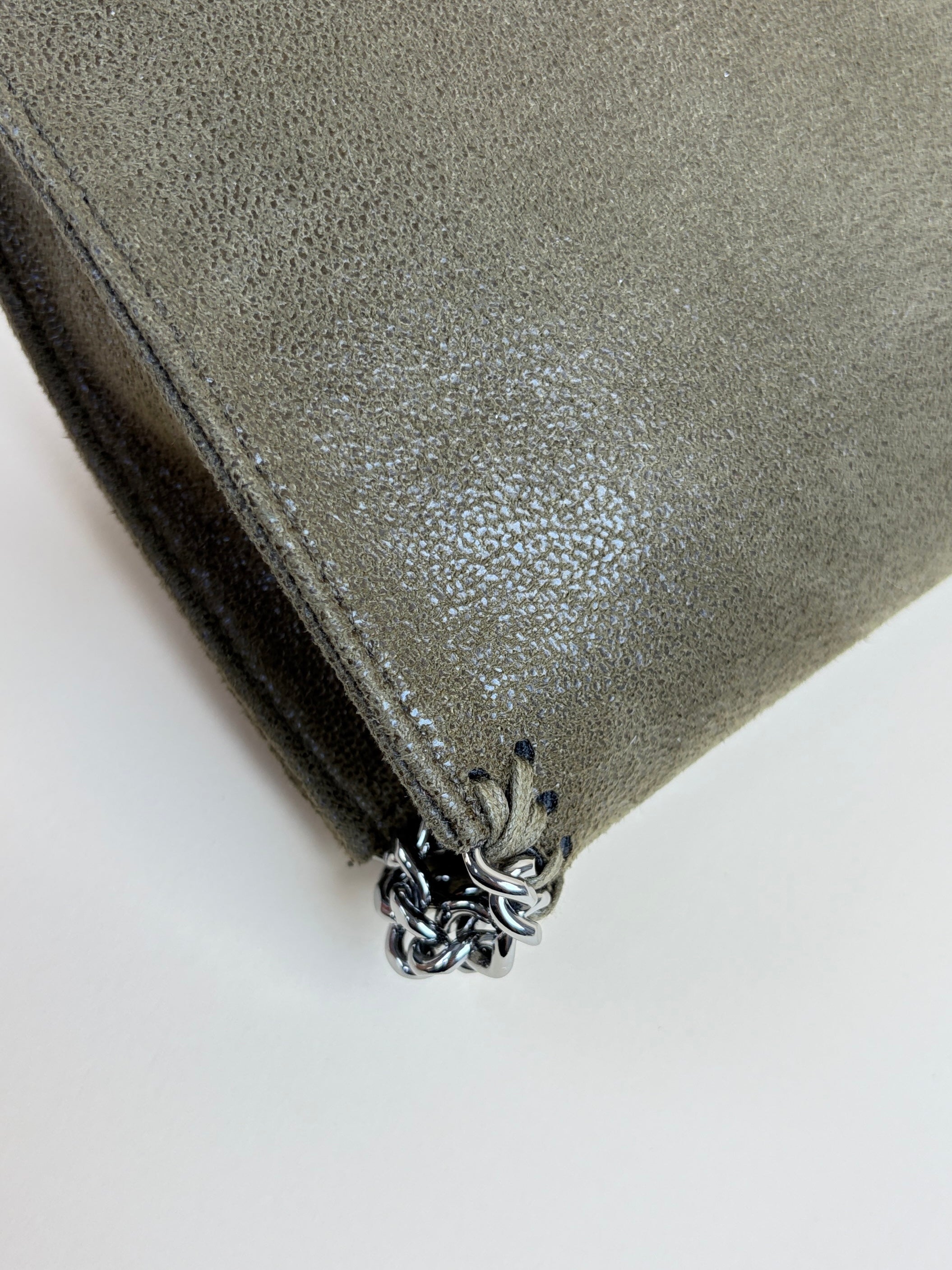 Stella Mccartney olive Falabella wallet Bag