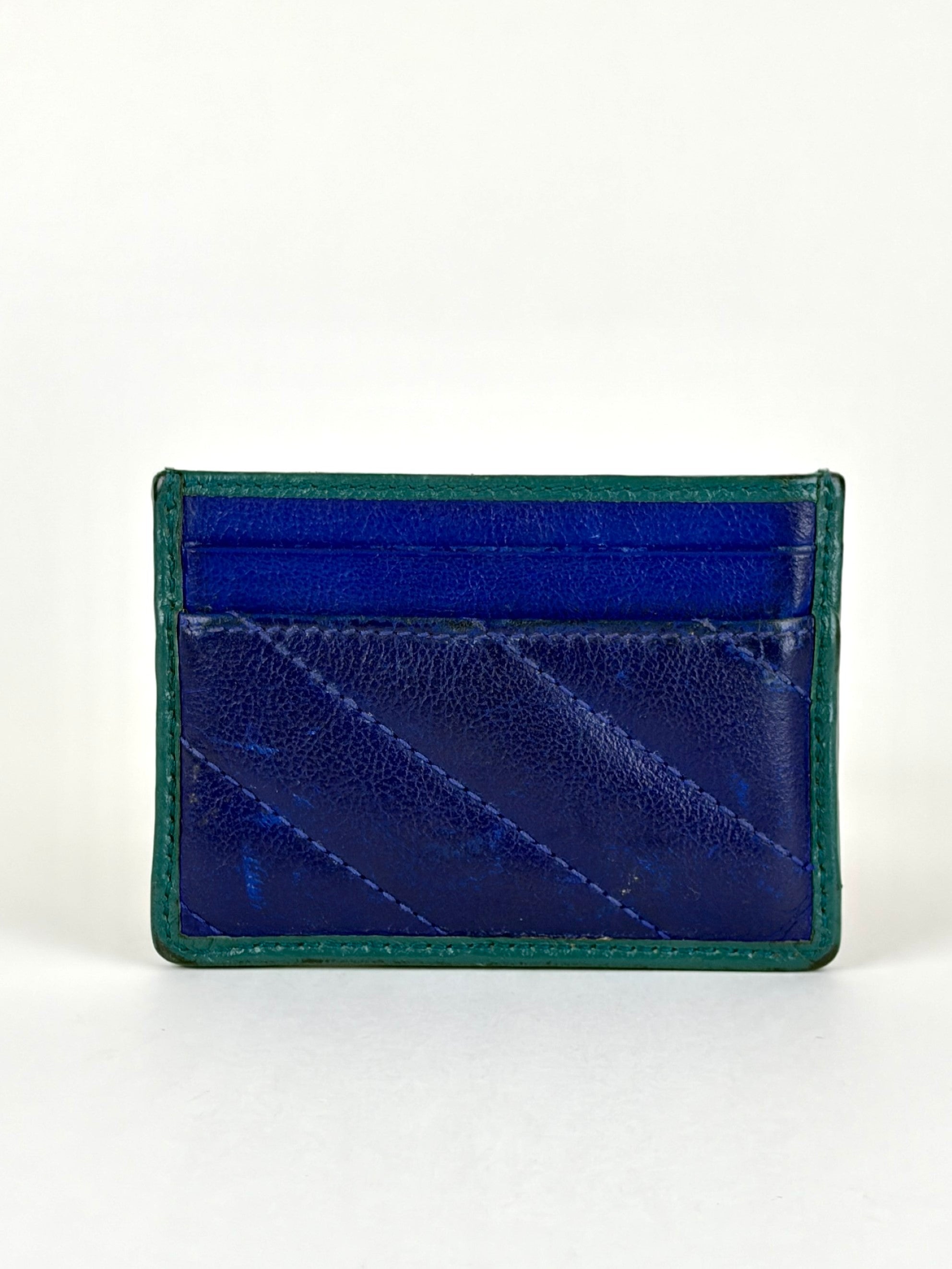 Gucci GG Marmont torchon Card holder blue