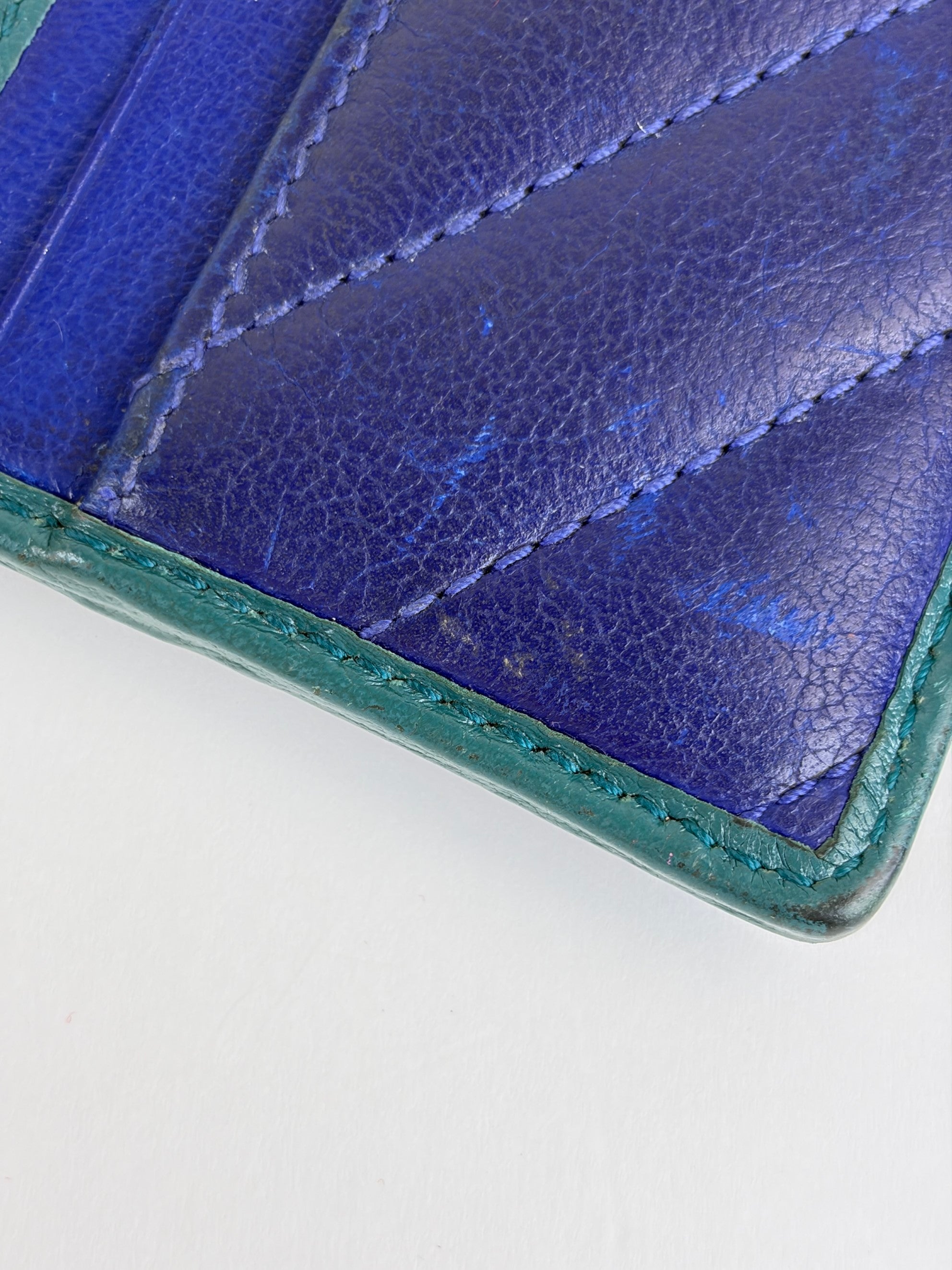 Gucci GG Marmont torchon Card holder blue
