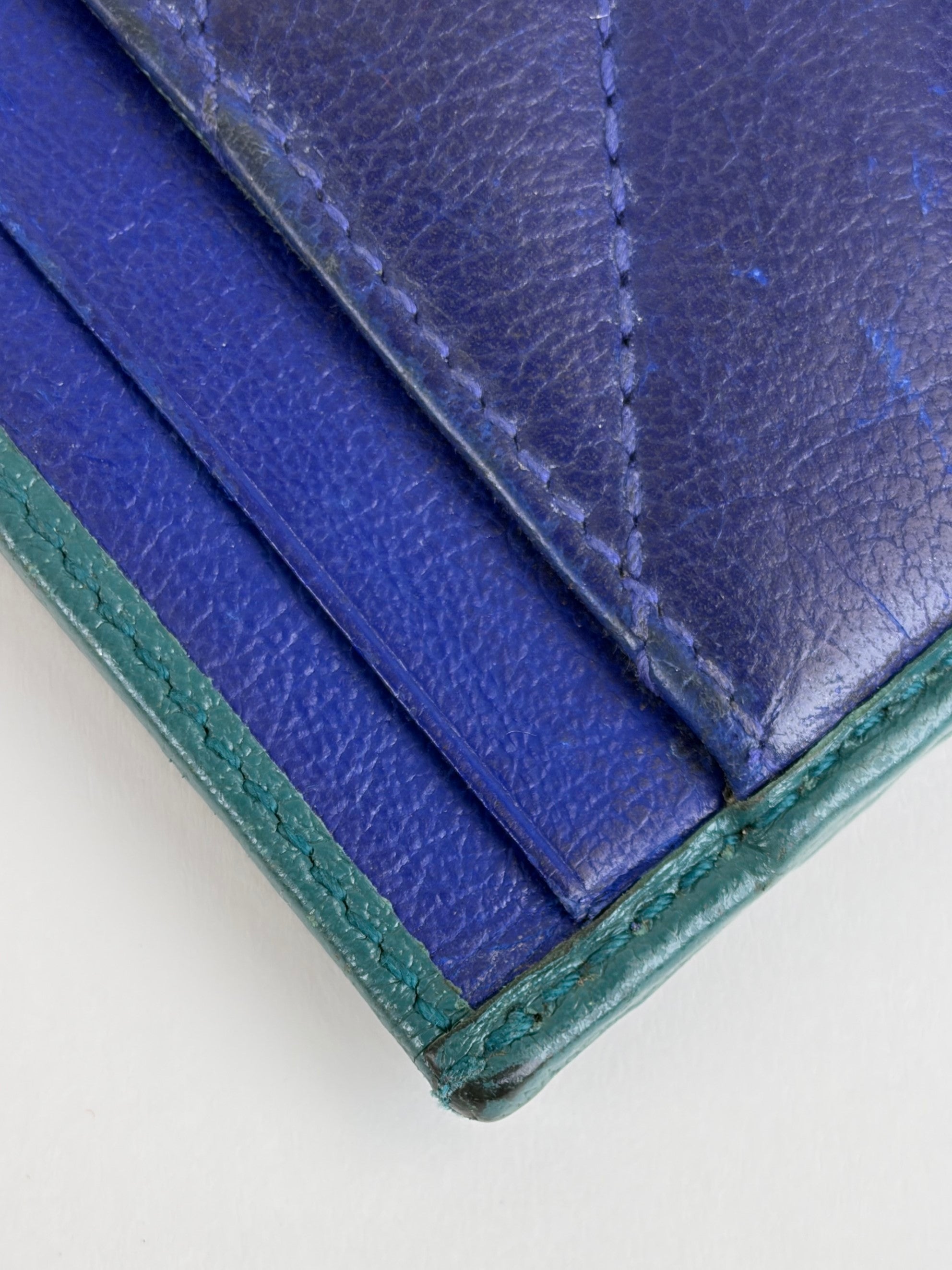 Gucci GG Marmont torchon Card holder blue