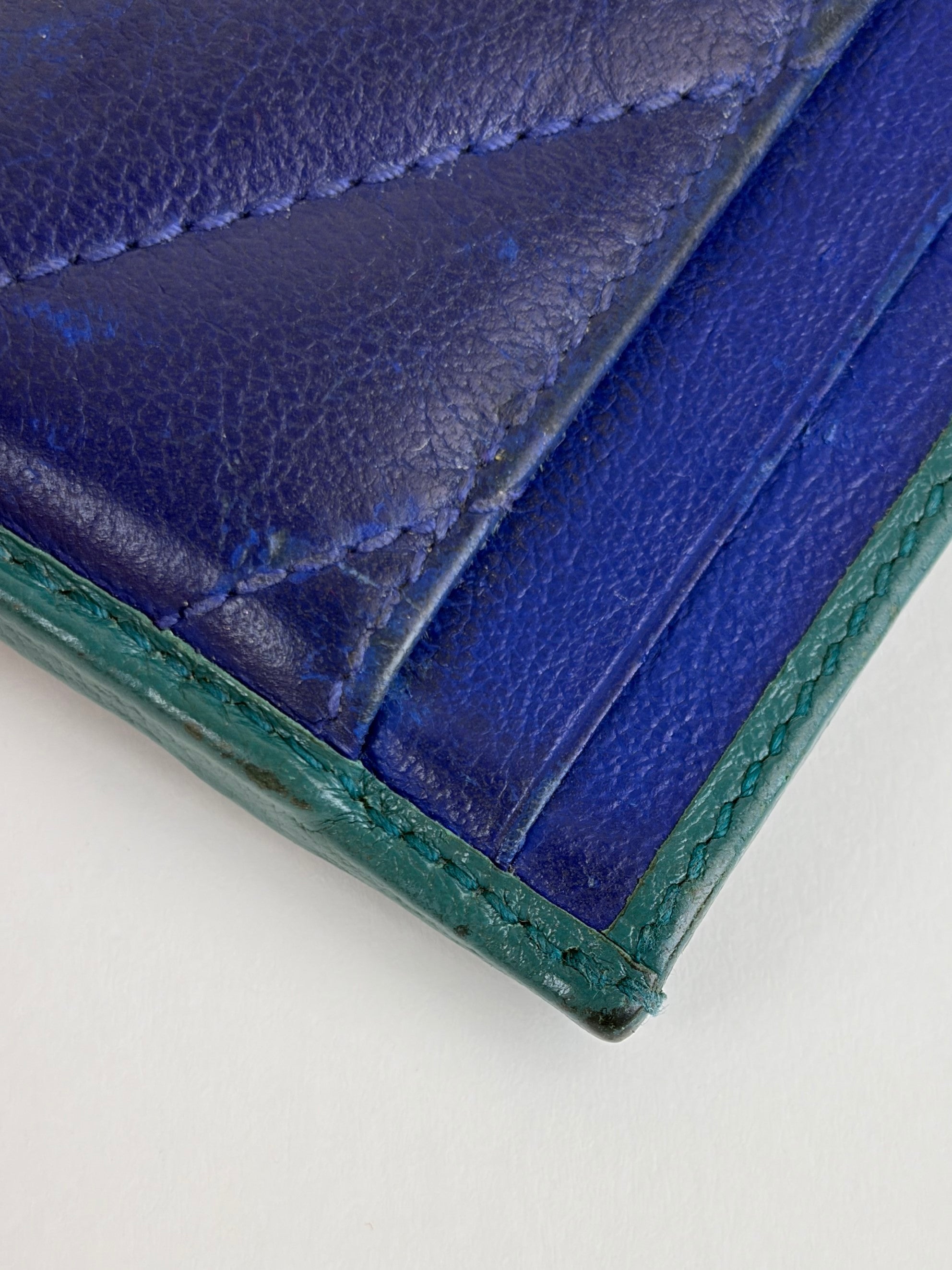 Gucci GG Marmont torchon Card holder blue