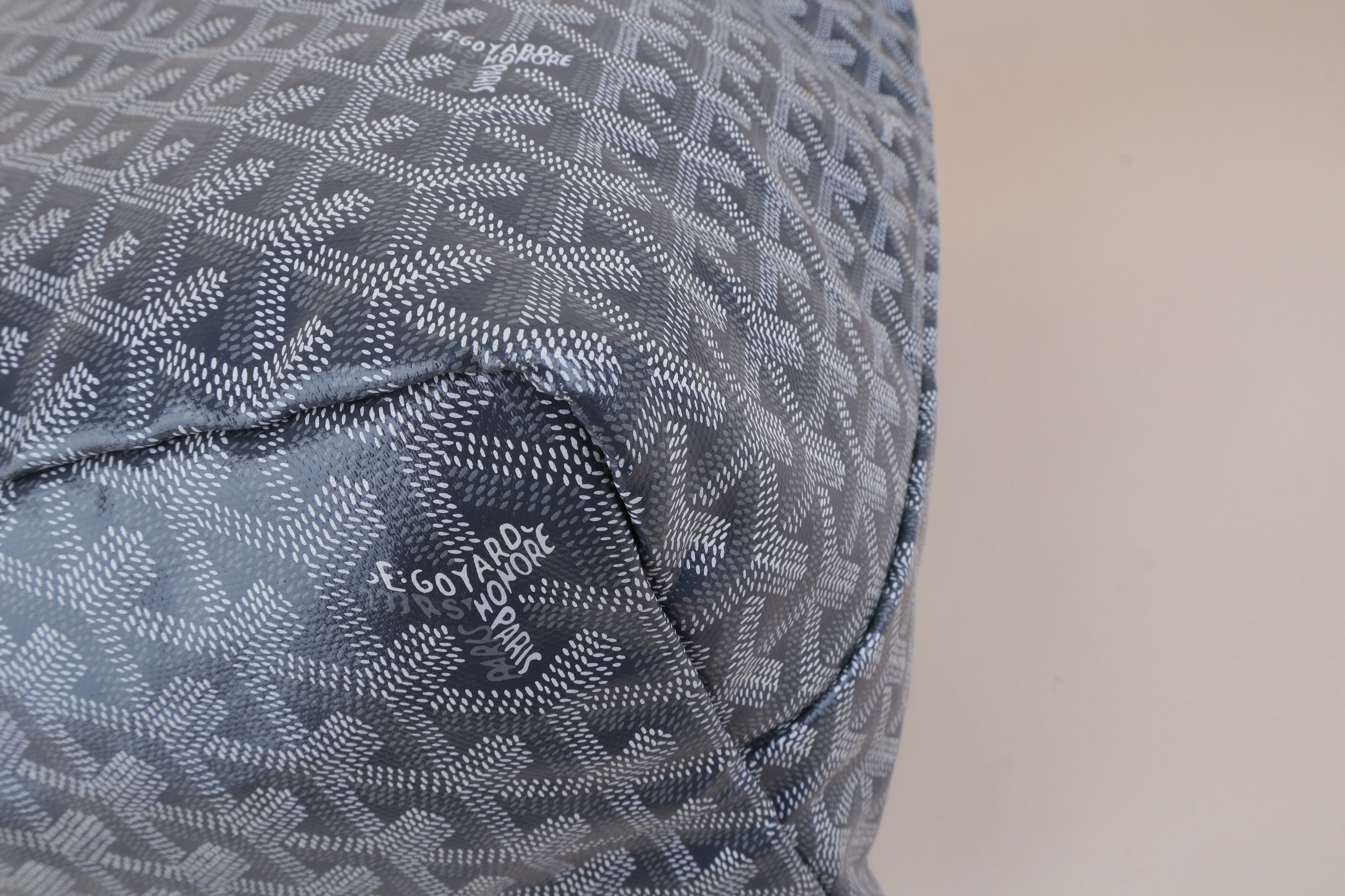 Goyard grey St. Louis GM Bag