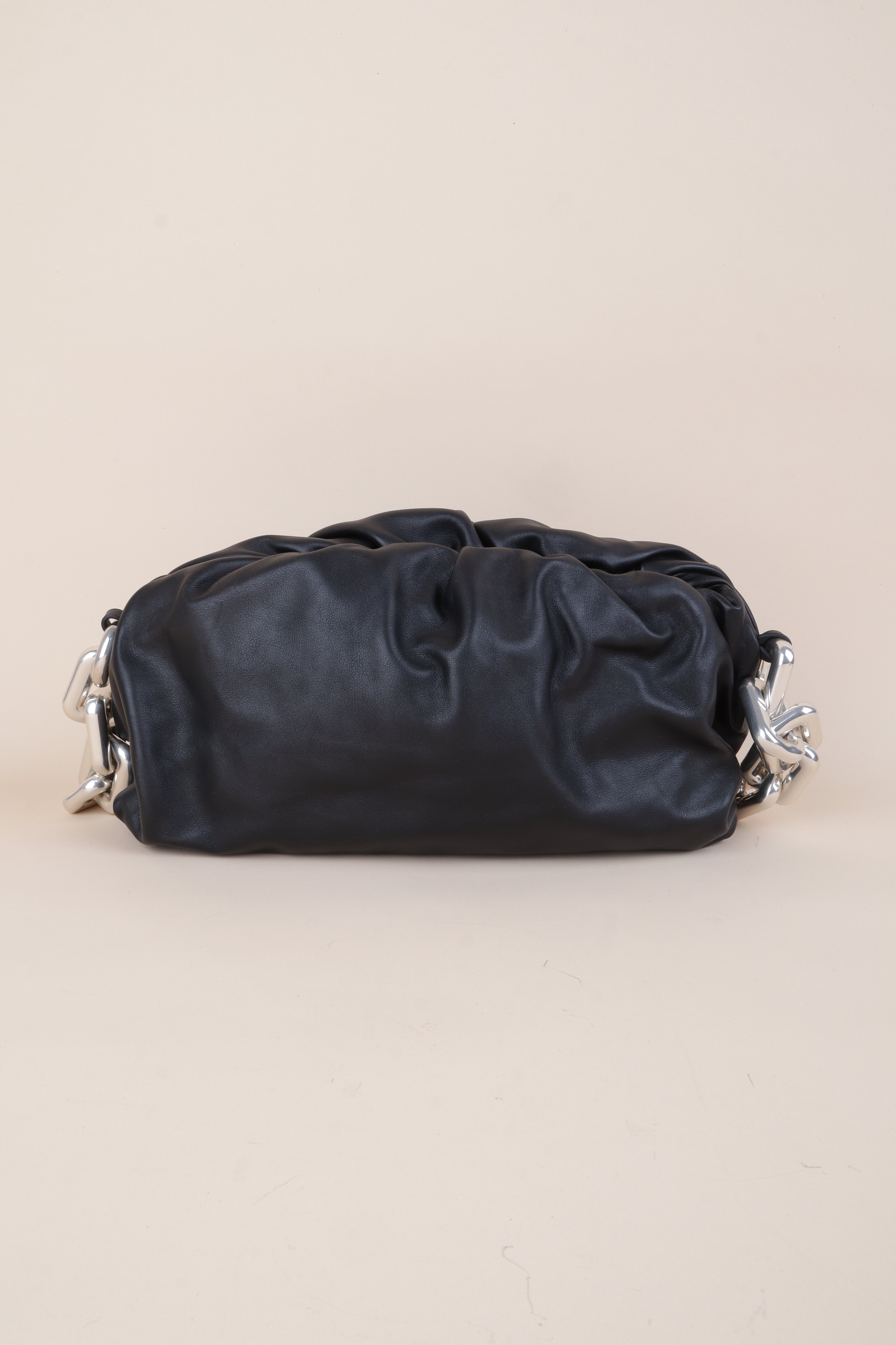 Bottega Veneta Black the Pouch Chain