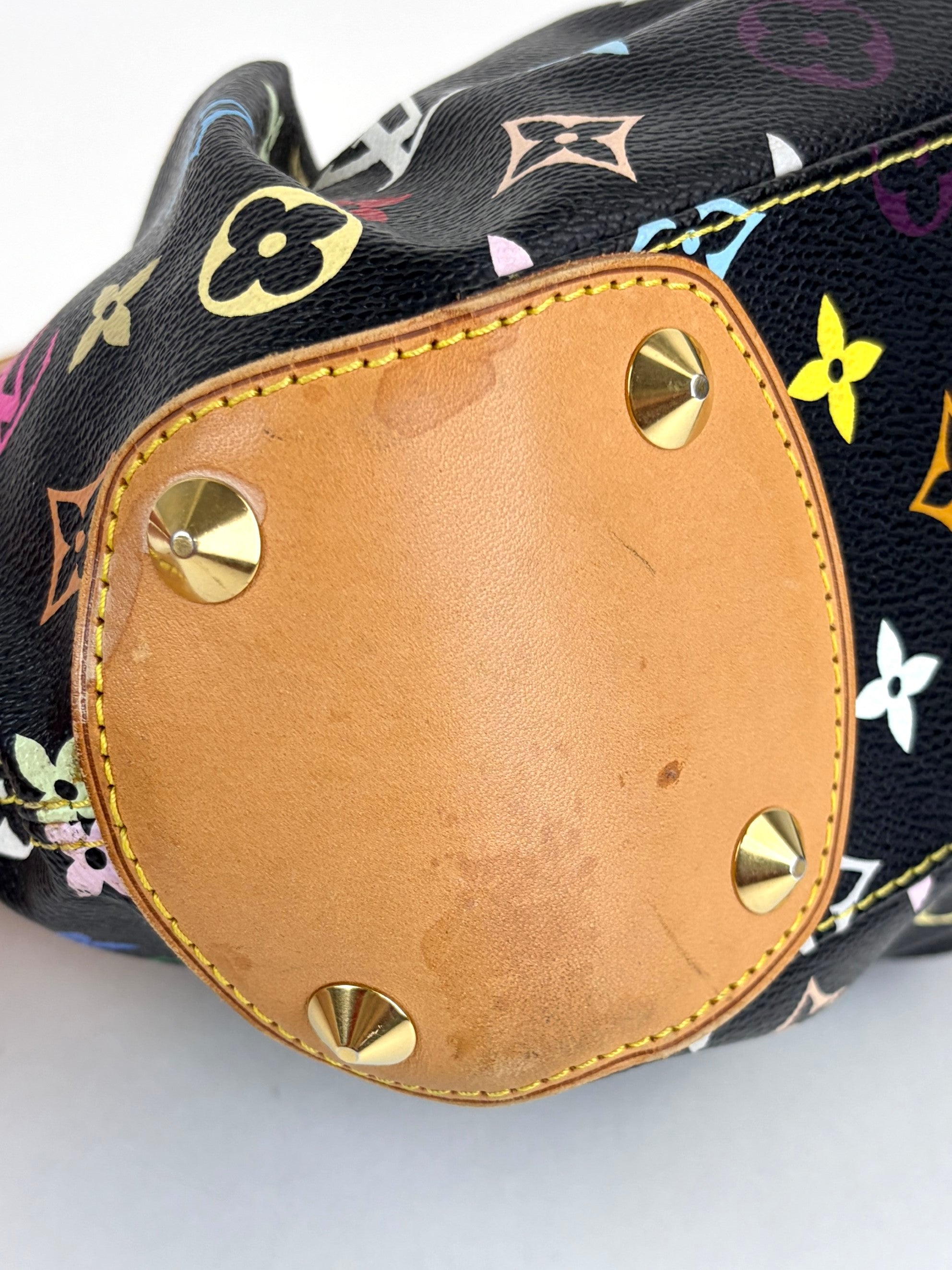 louis Vuitton black monogram multicolor judy PM shoulder bag