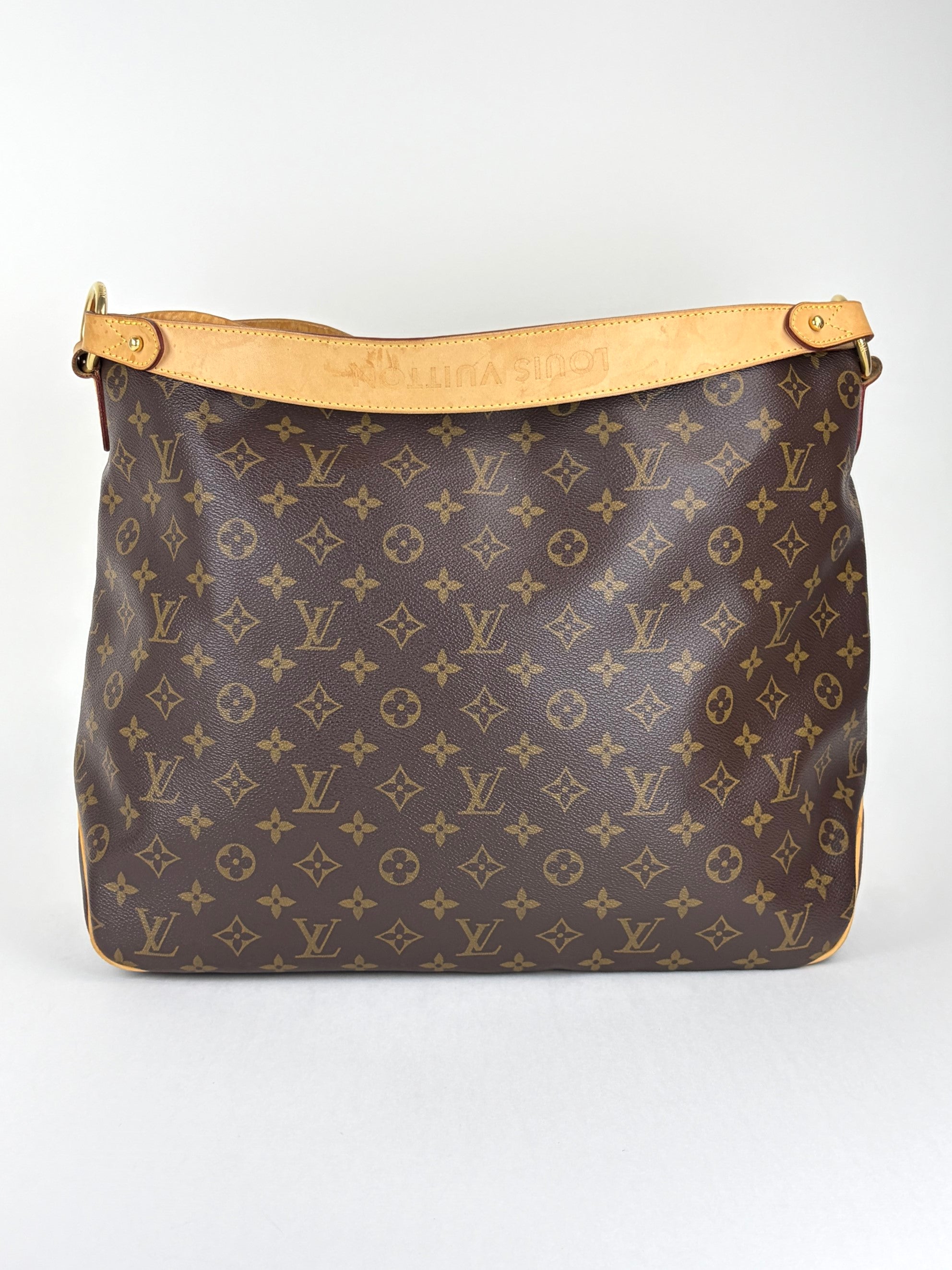 louis Vuitton monogram canvas delightful mm hobo bag