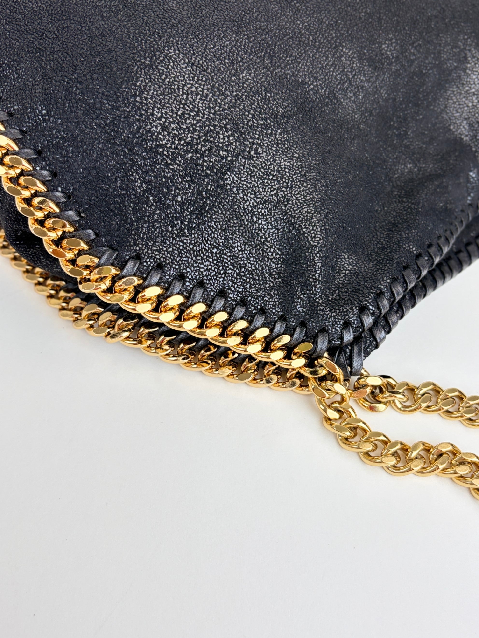 Stella McCartney Black Falabella Tote Bag