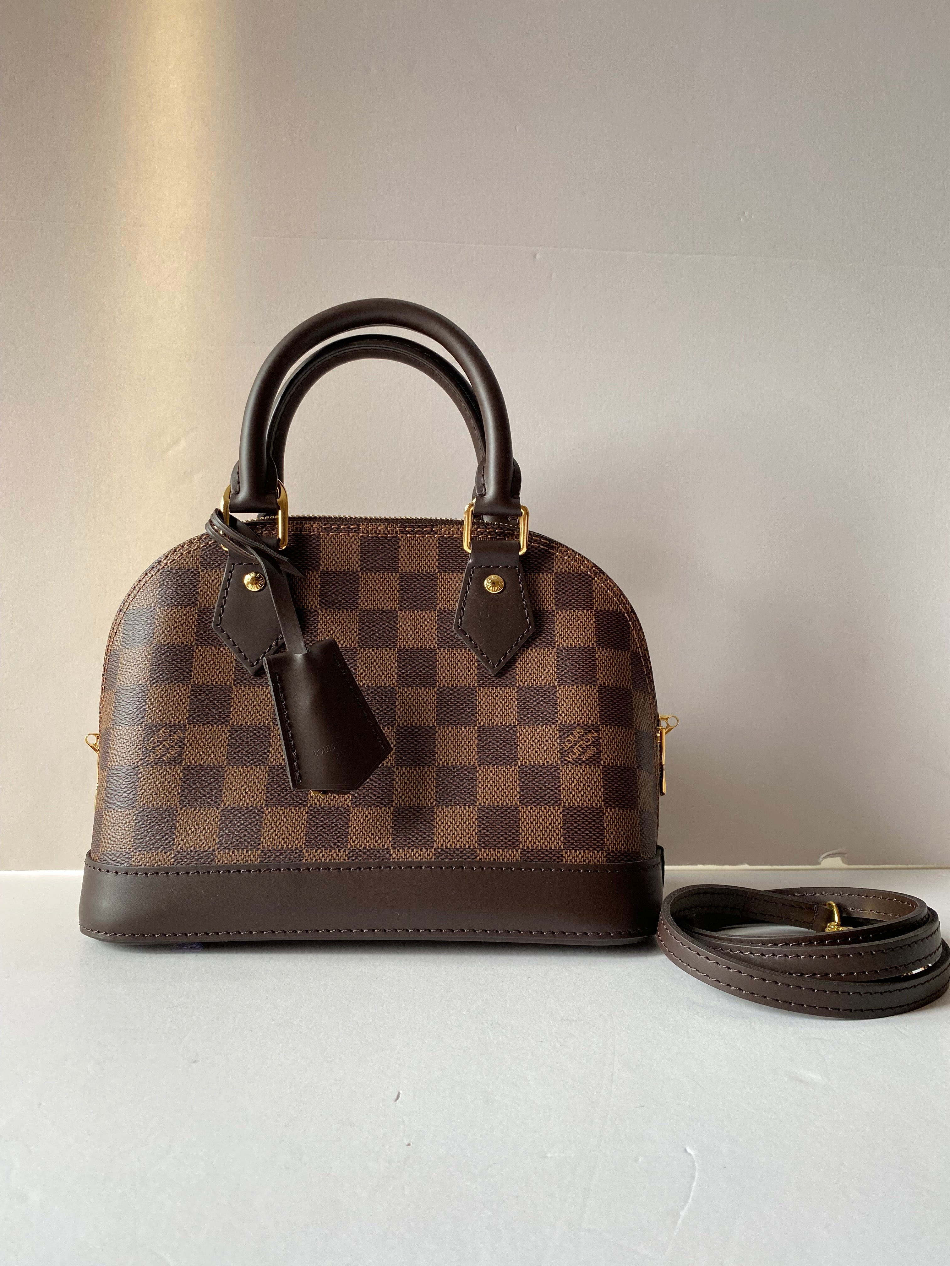 Louis Vuitton Damier Ebene Alma BB Bag