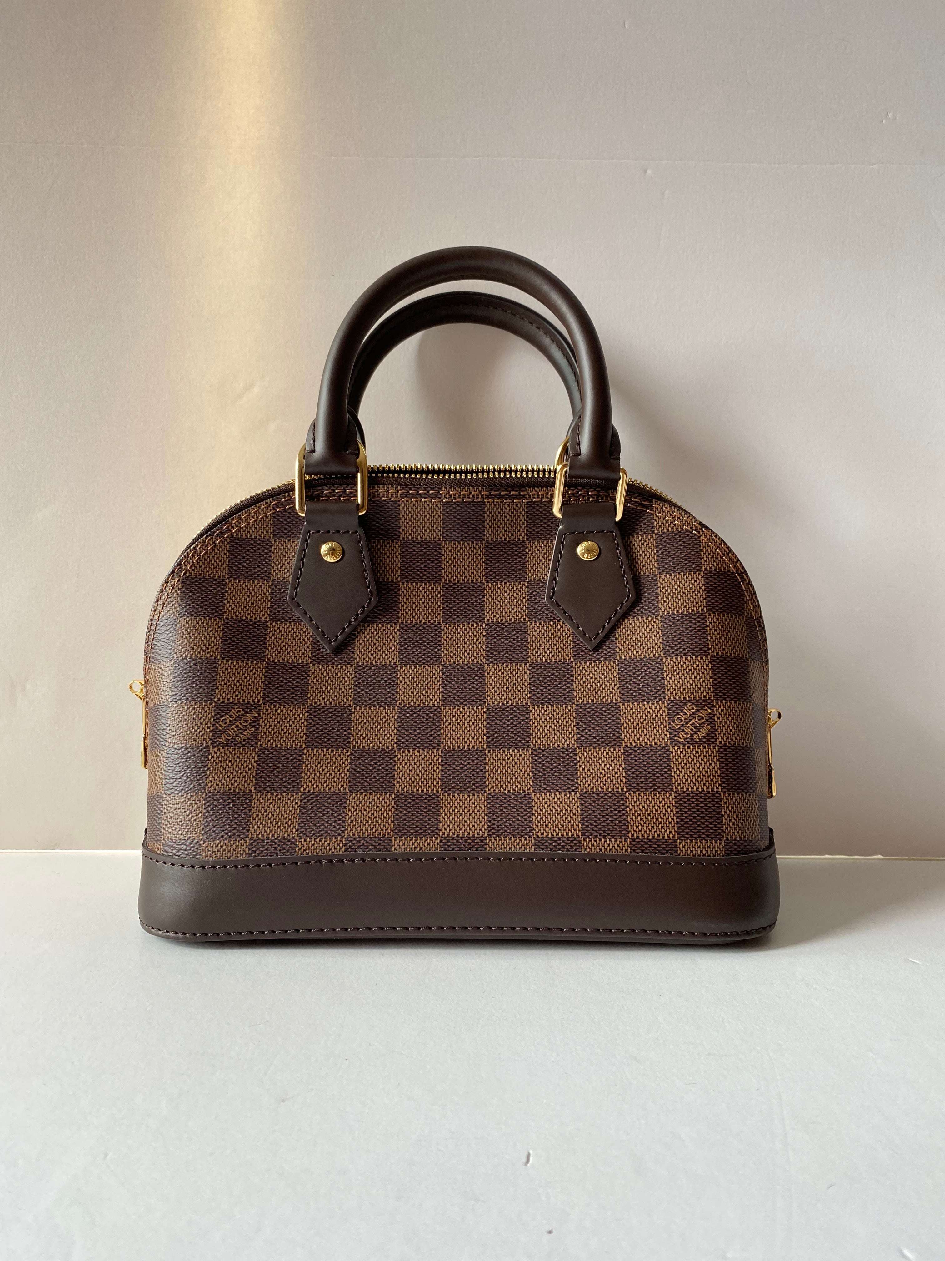 Louis Vuitton Damier Ebene Alma BB Bag