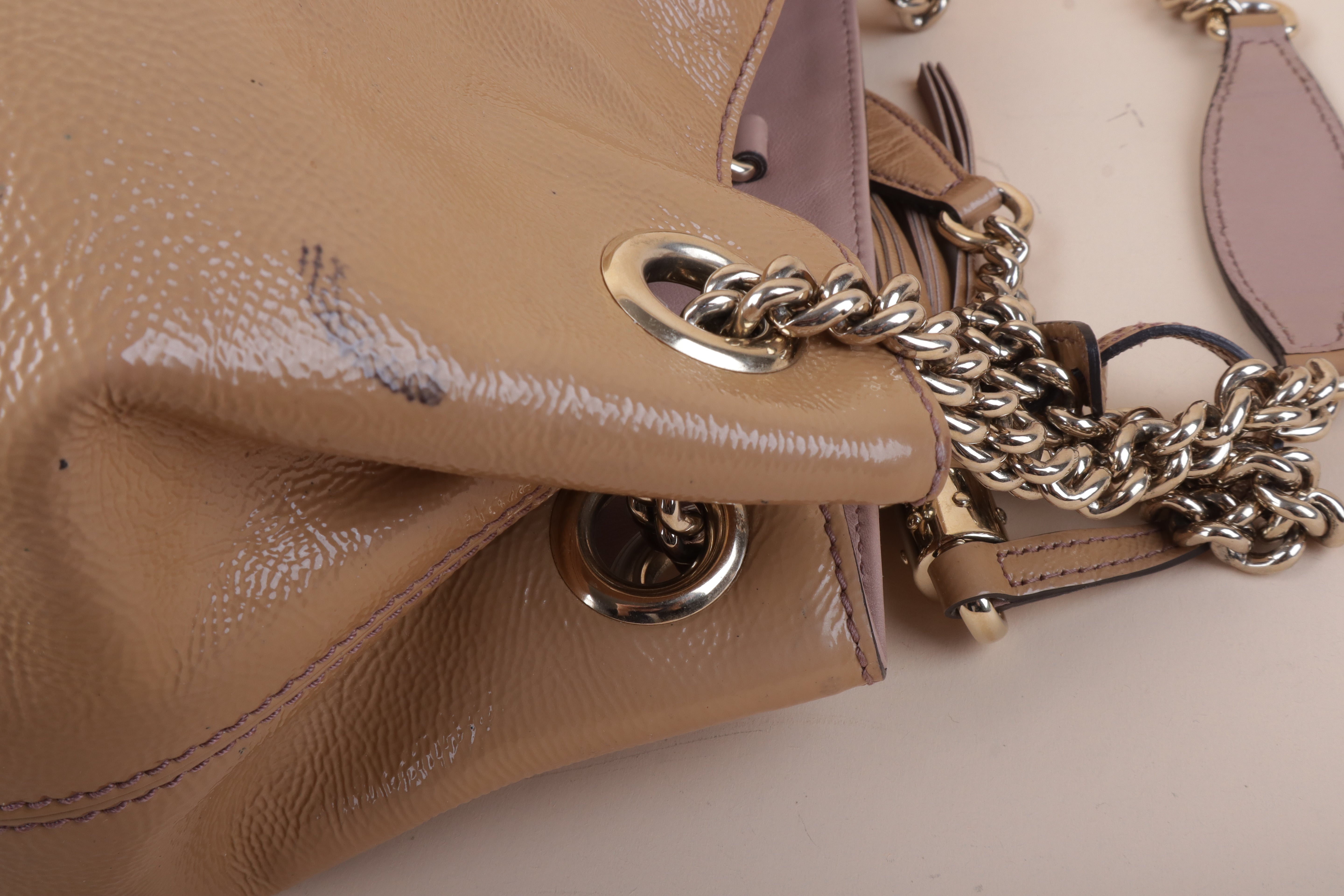 Gucci soho beige shoulder bag