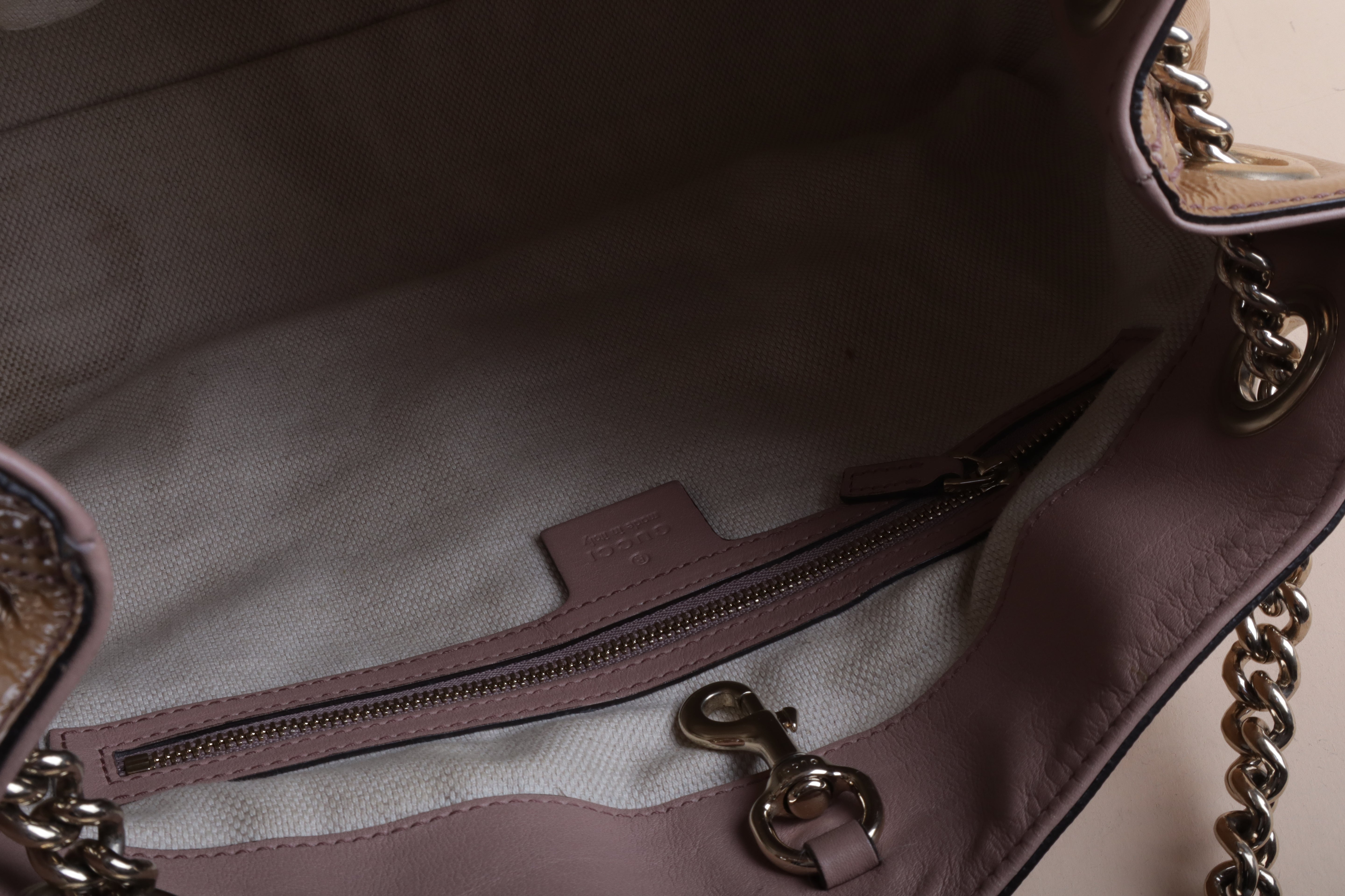 Gucci soho beige shoulder bag