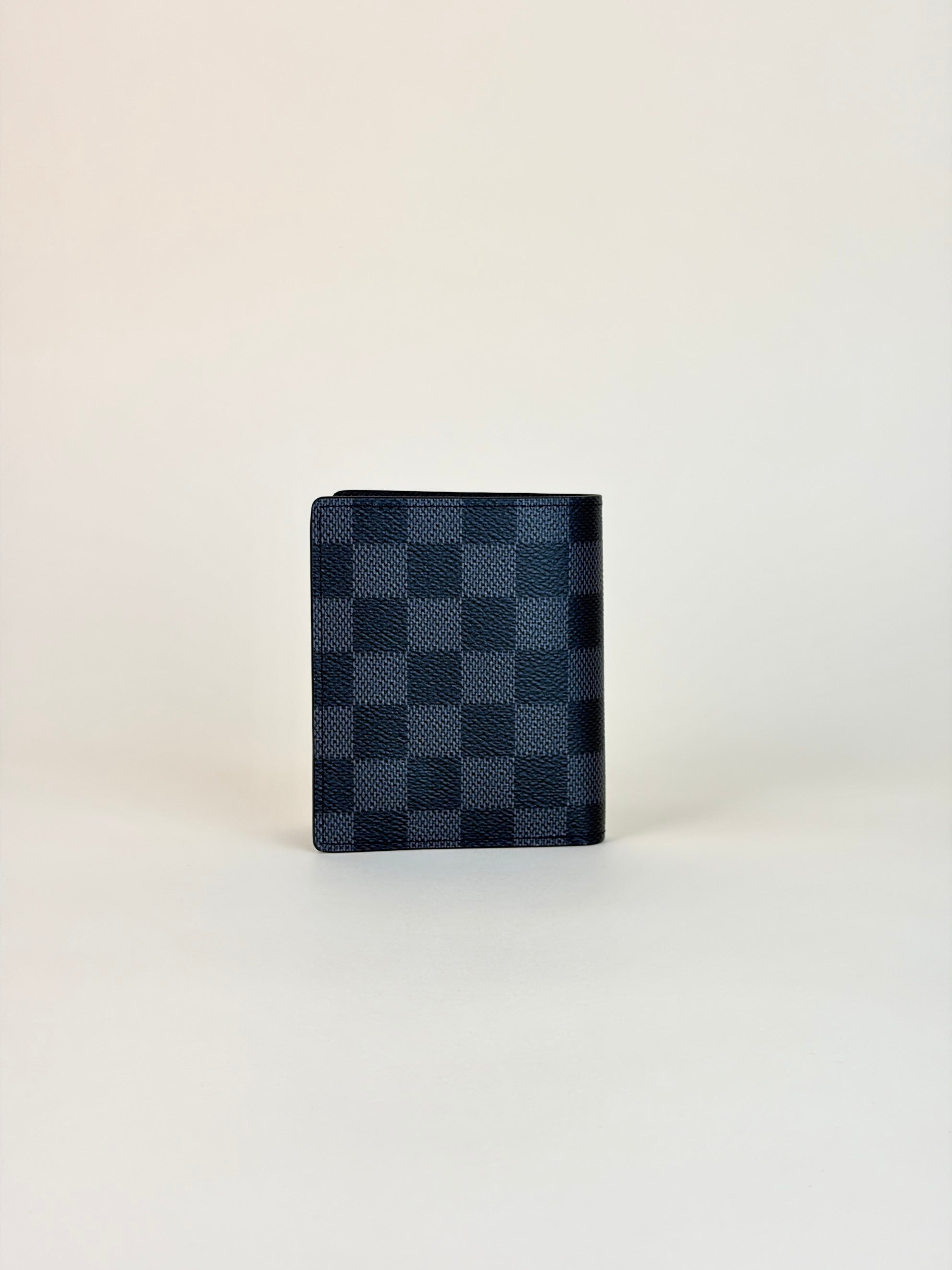 Louis Vuitton admire sar graphite compact small fold men wallet