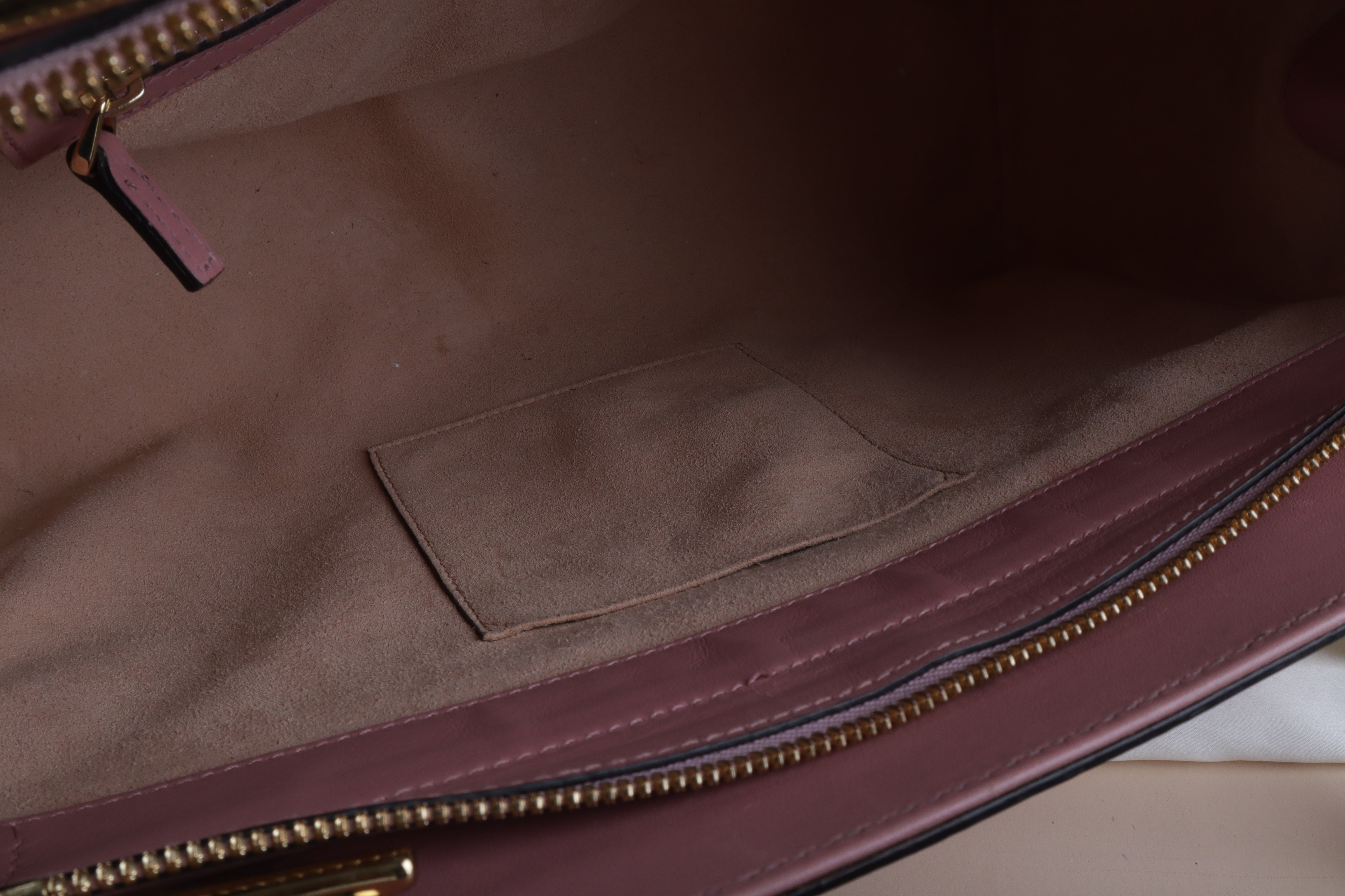 Gucci soft signature pink guccissima tote bag