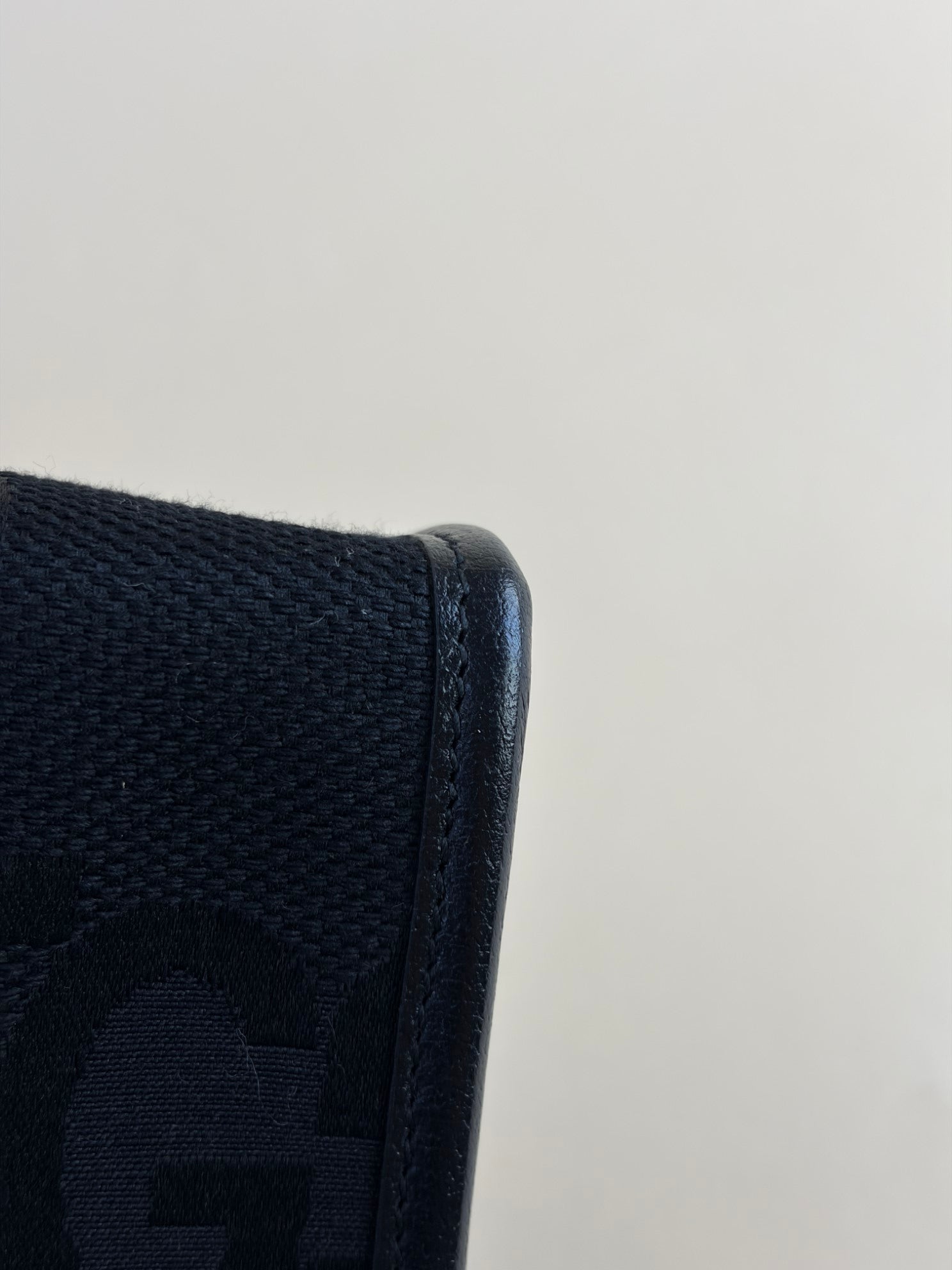 Gucci Black Jumbo GG Pouch