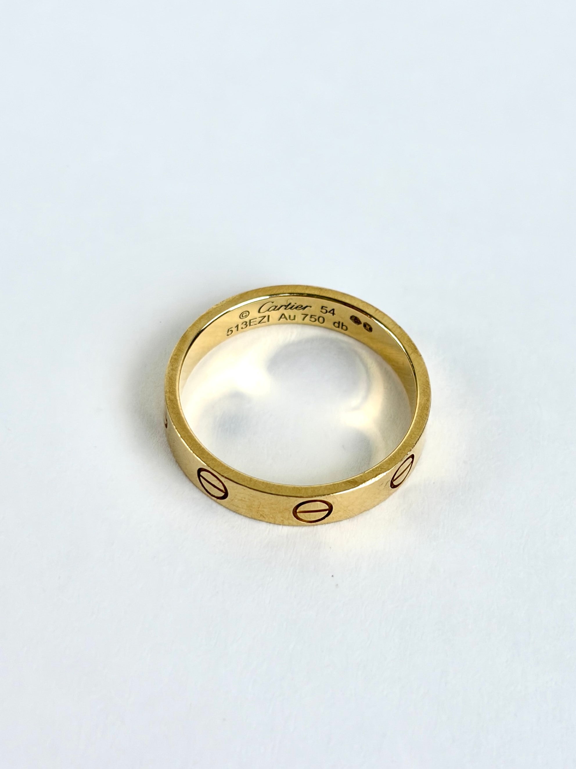 Cartier 18K yellow Gold Love ring Small Model