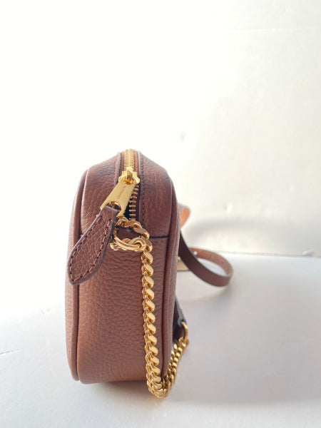 Burberry Brown Elongated Camera Small Bag