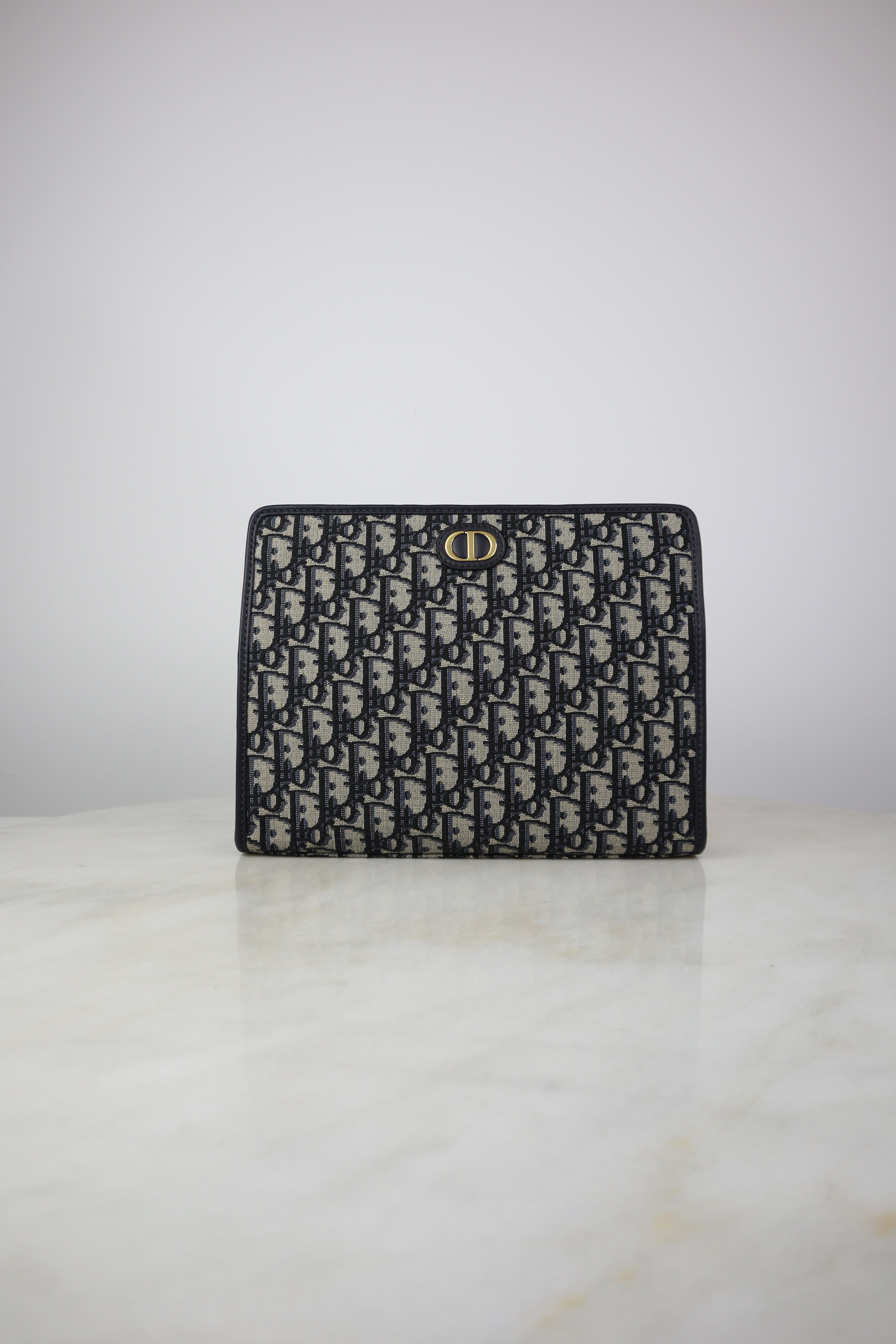 Christian Dior Blue 30 Montaigne Dea Pouch