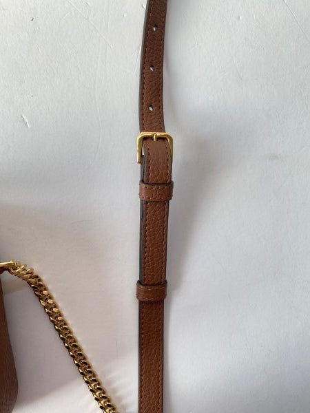 Burberry Brown Elongated Camera Small Bag