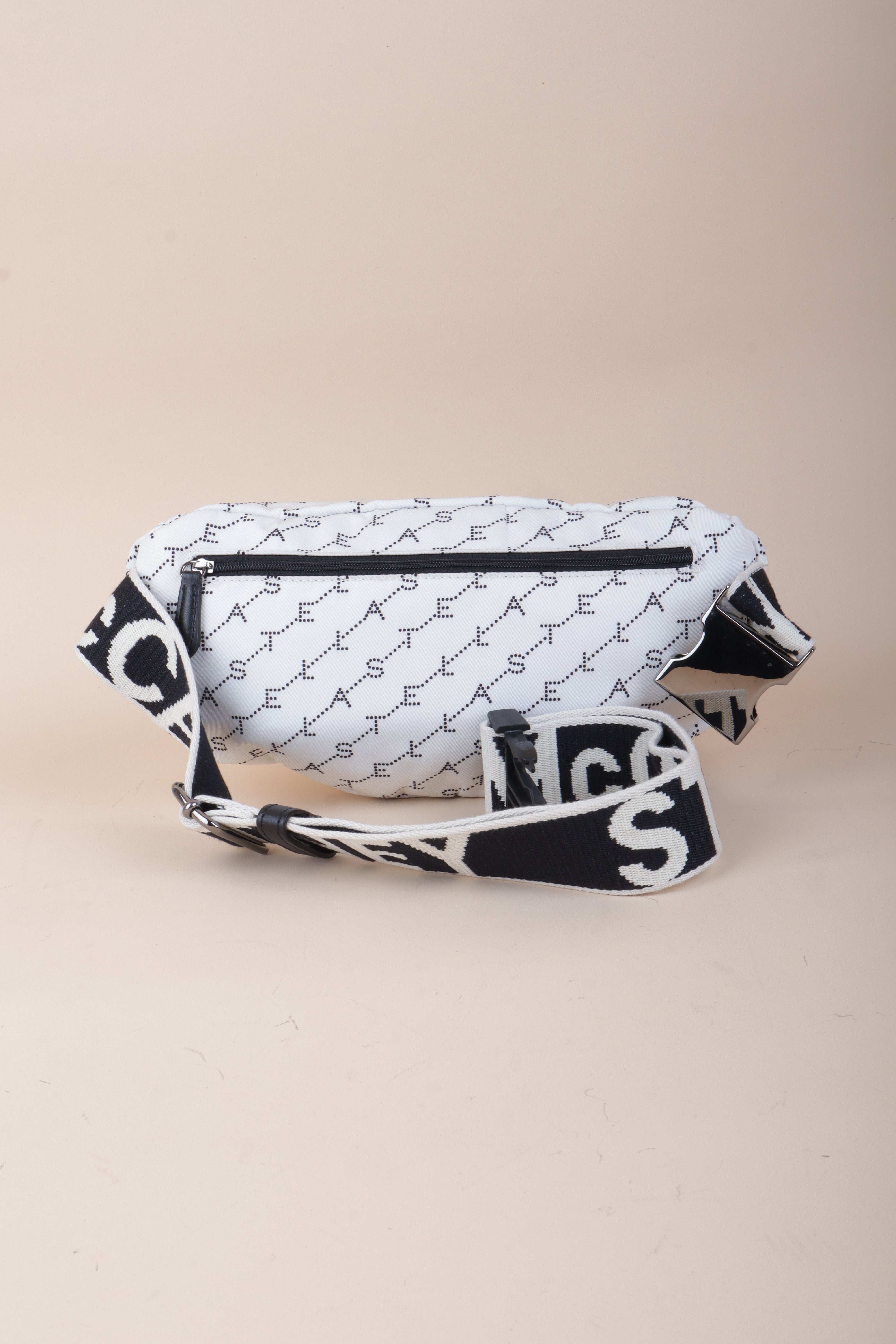 Stella Mccartney waist bag bicolor black and white