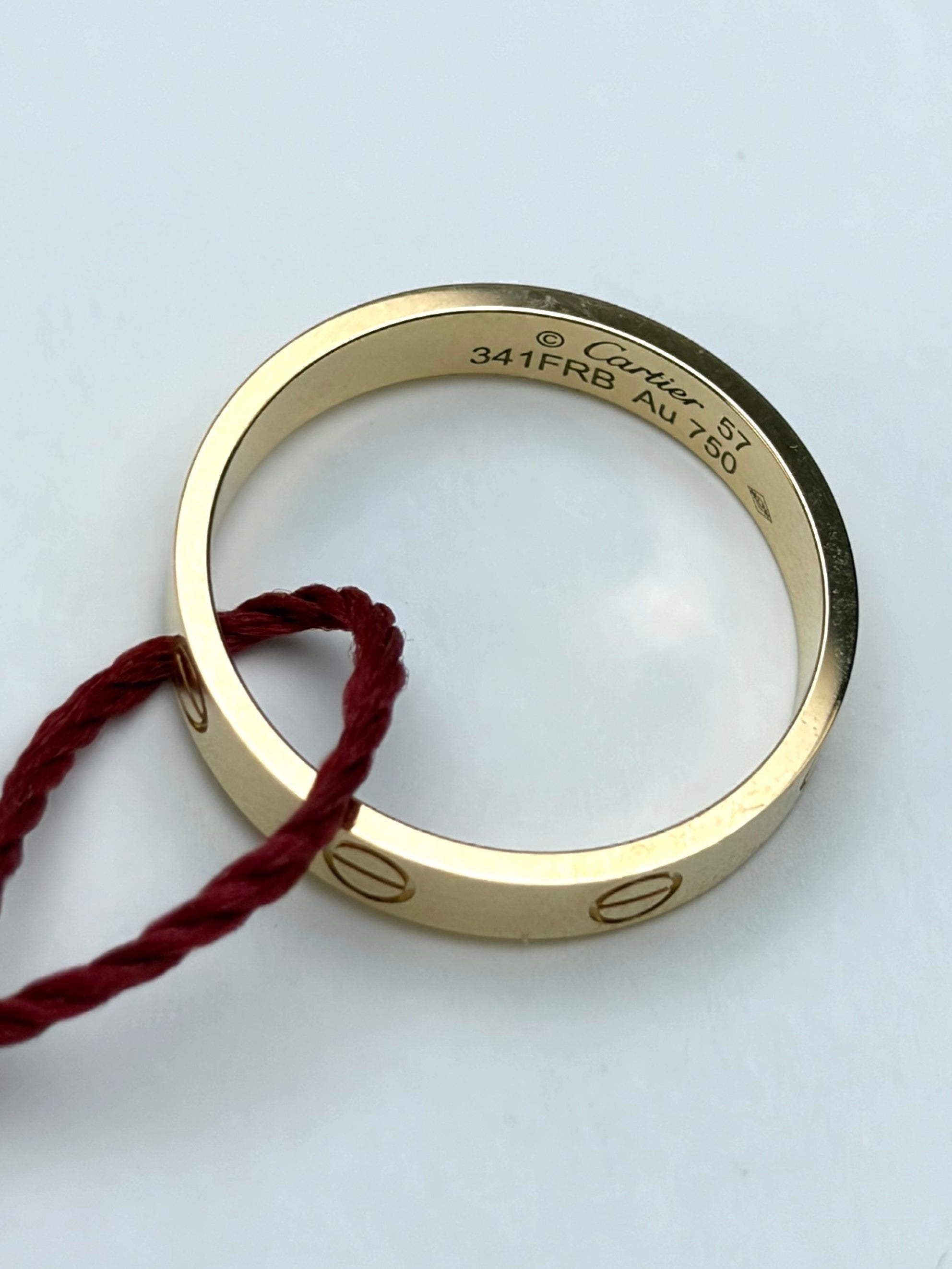 Cartier 18K yellow Gold Love ring Small Model