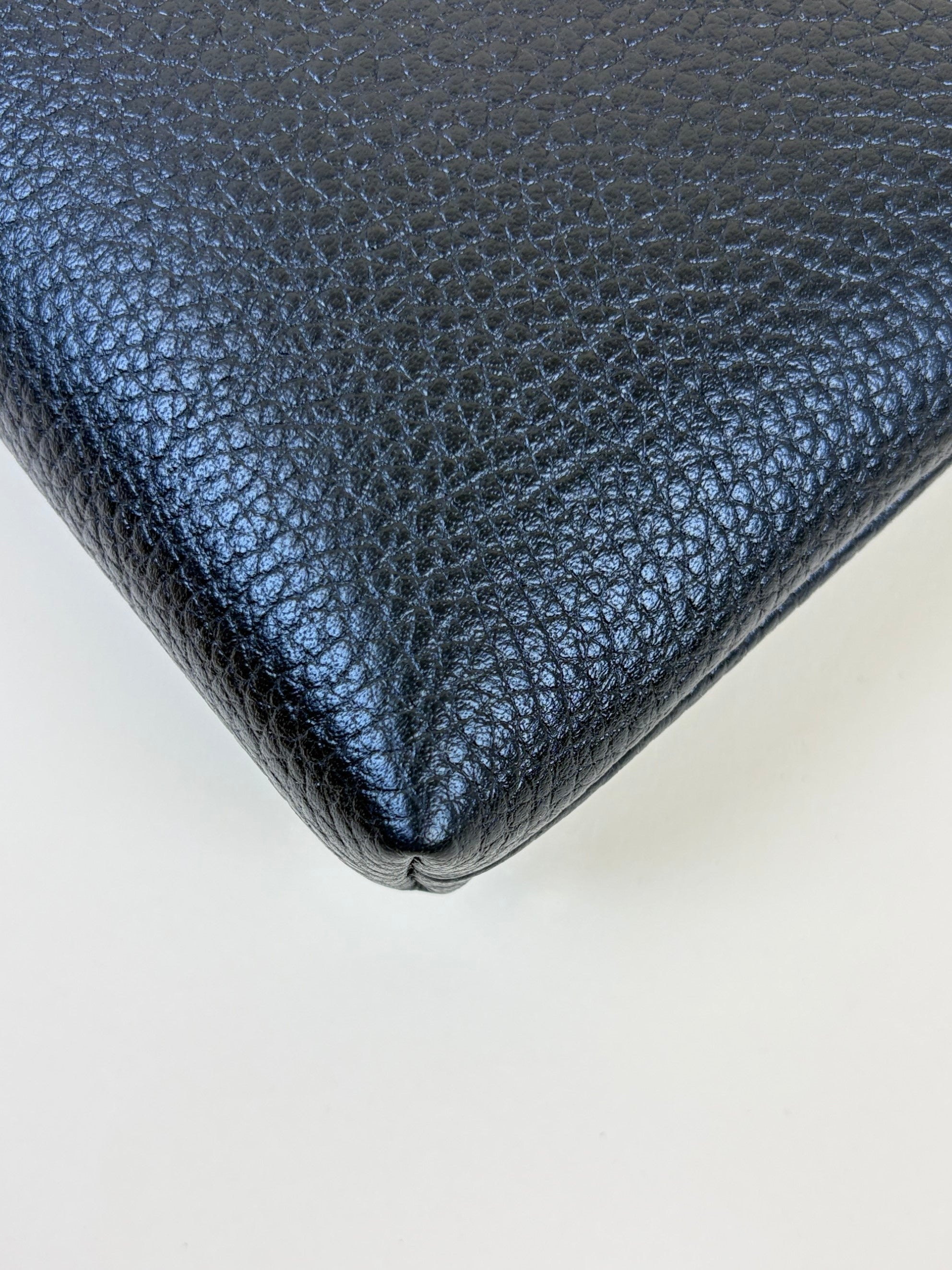 Gucci Black Zip Chain Crossbody Bag